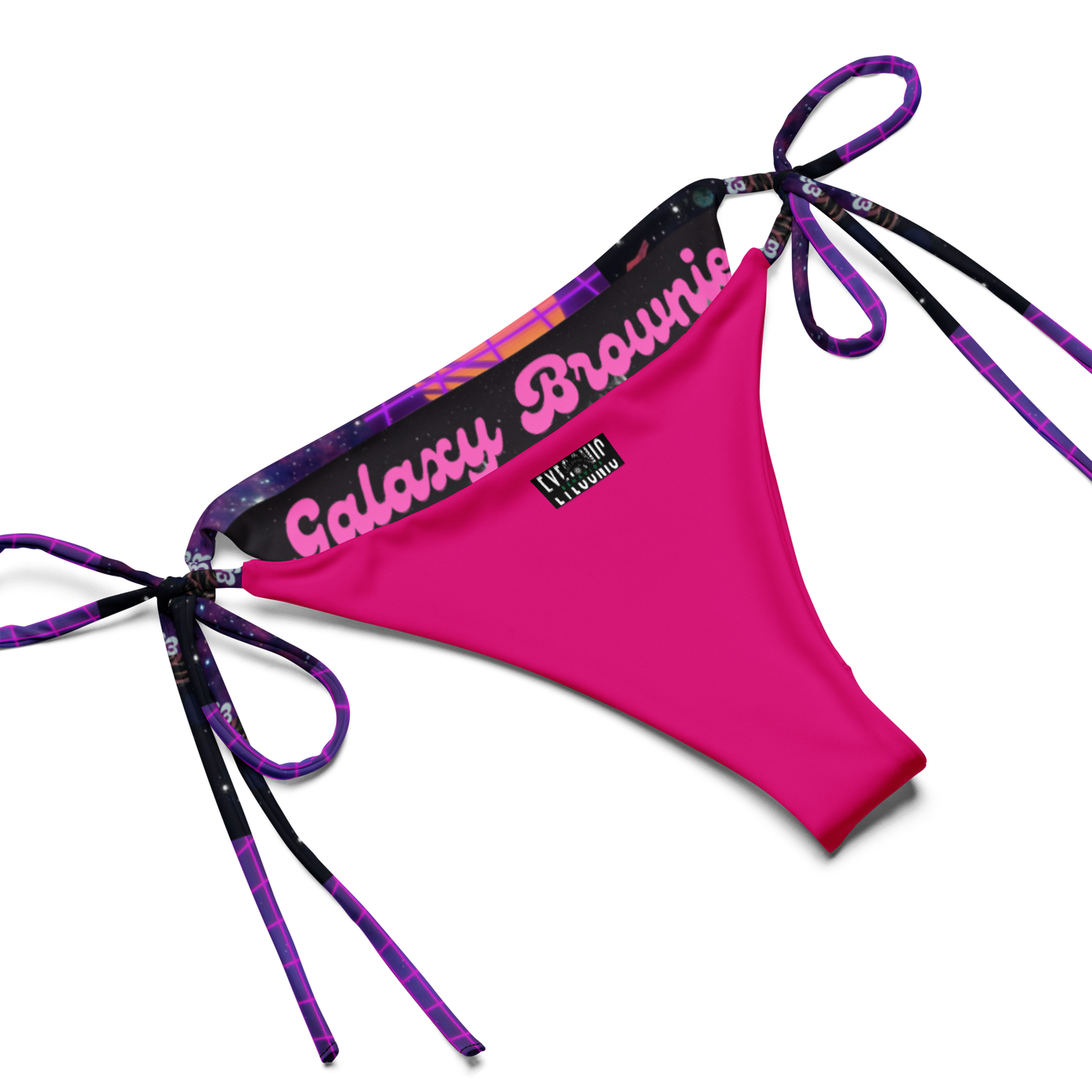 Galaxy Brownie String Bikini Set