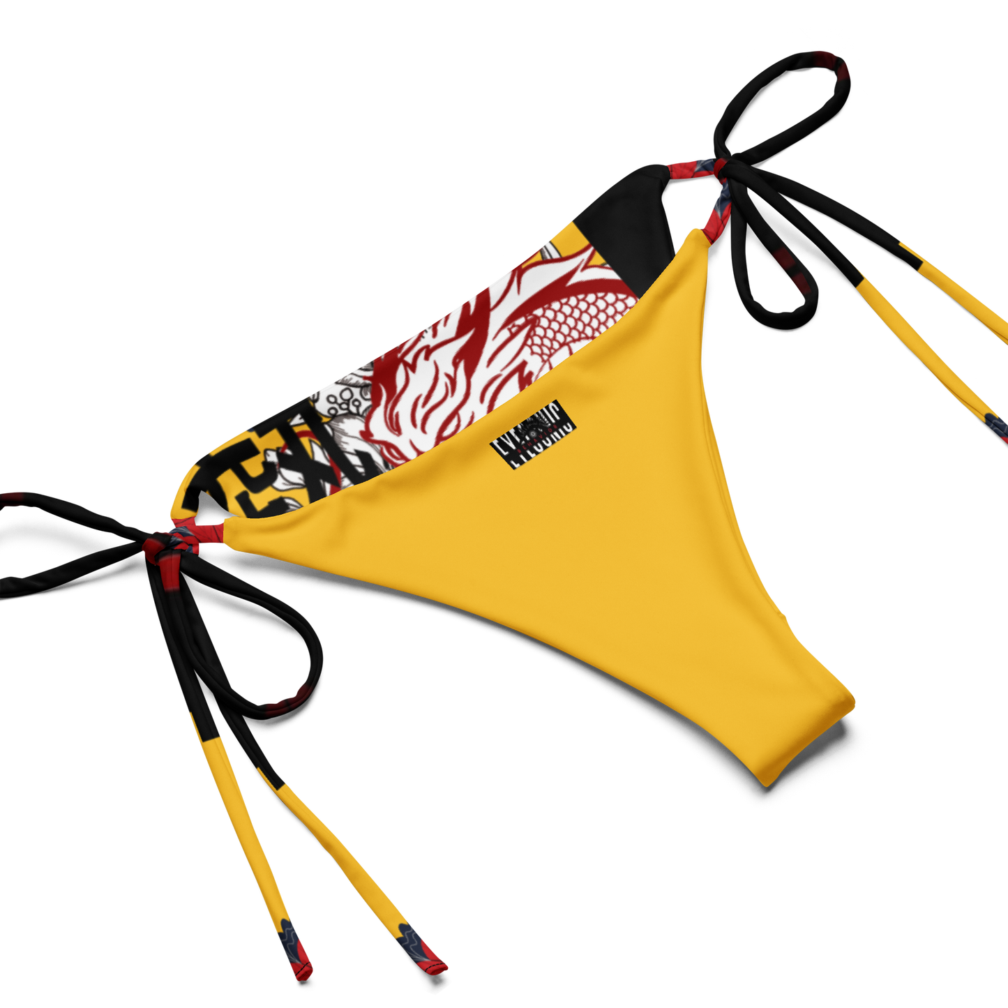 Dragon Eyes String Bikini Set