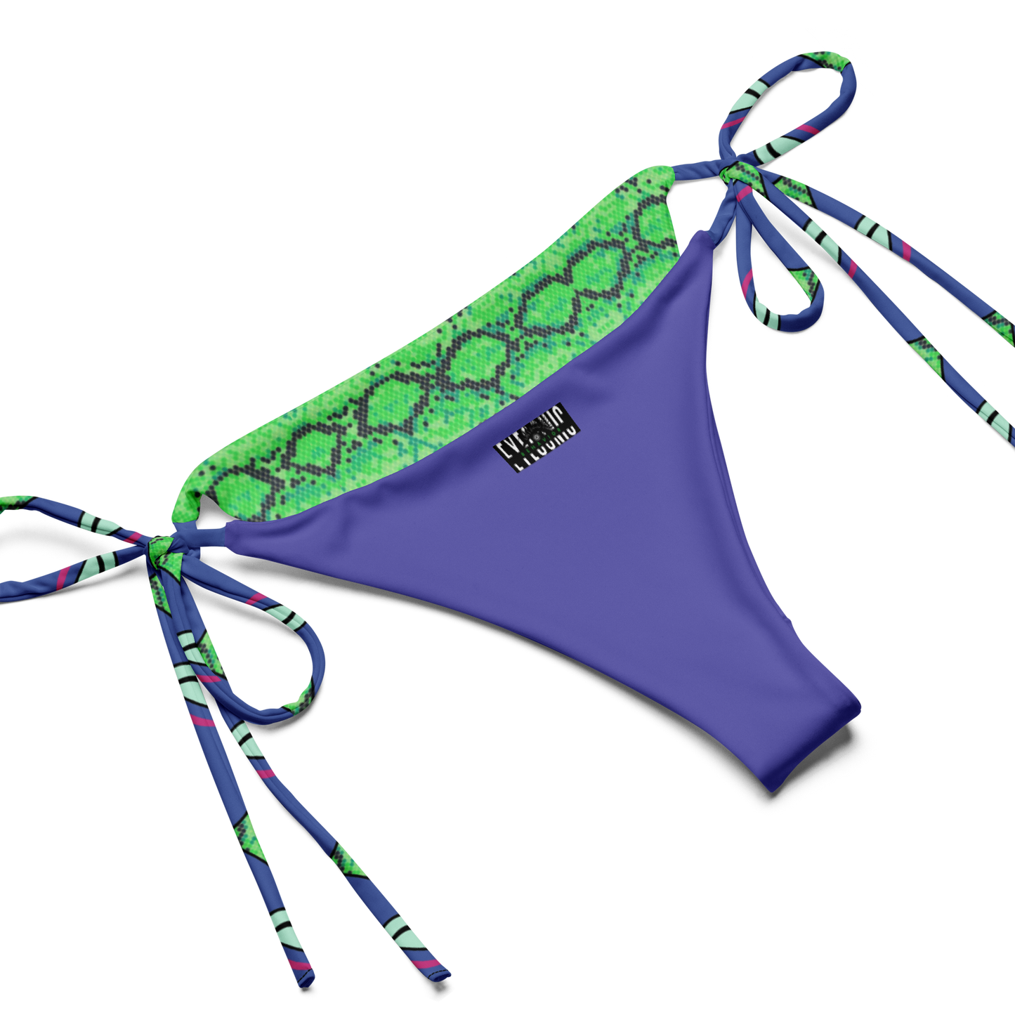 Reptalien String Bikini Set