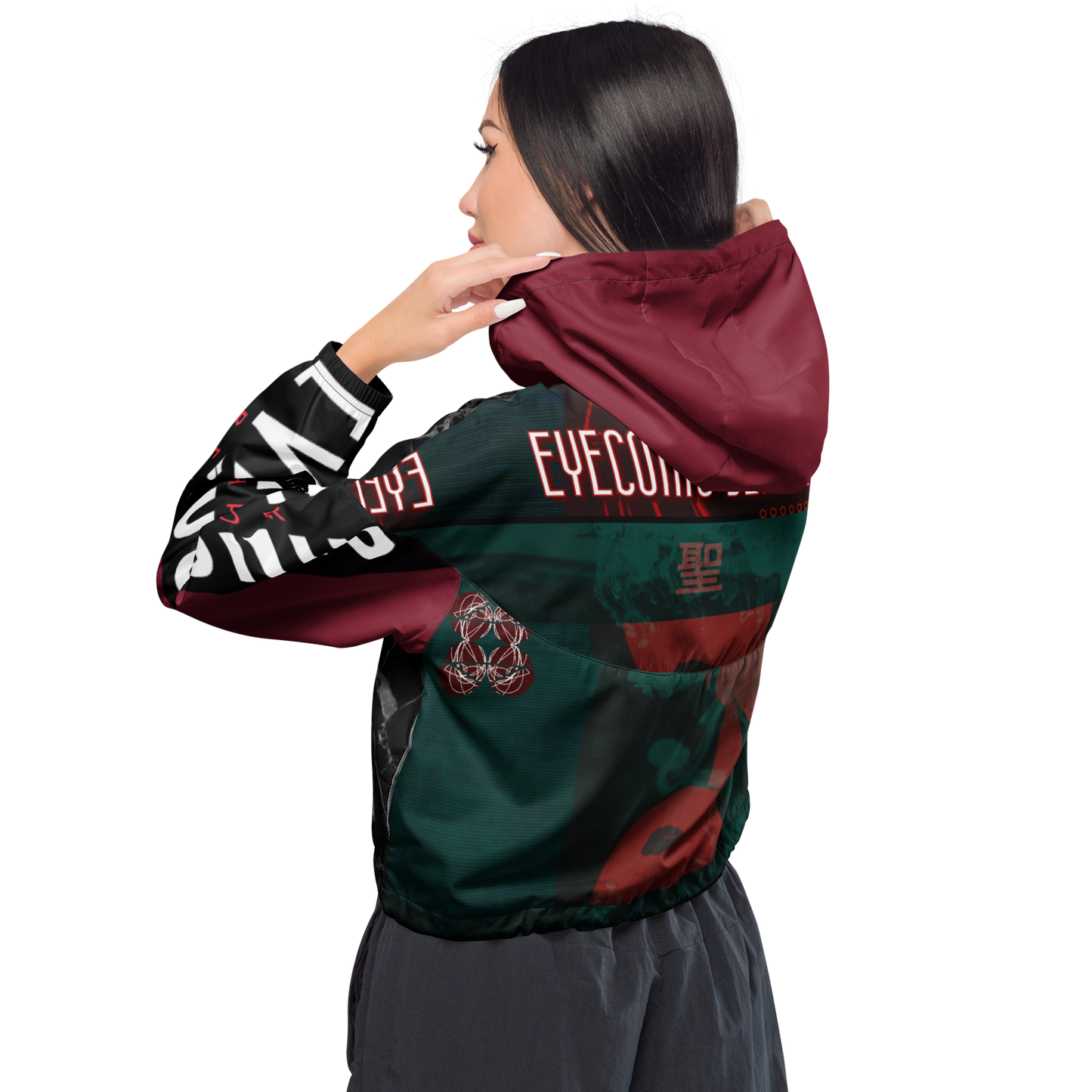 GoGo Cropped Windbreaker