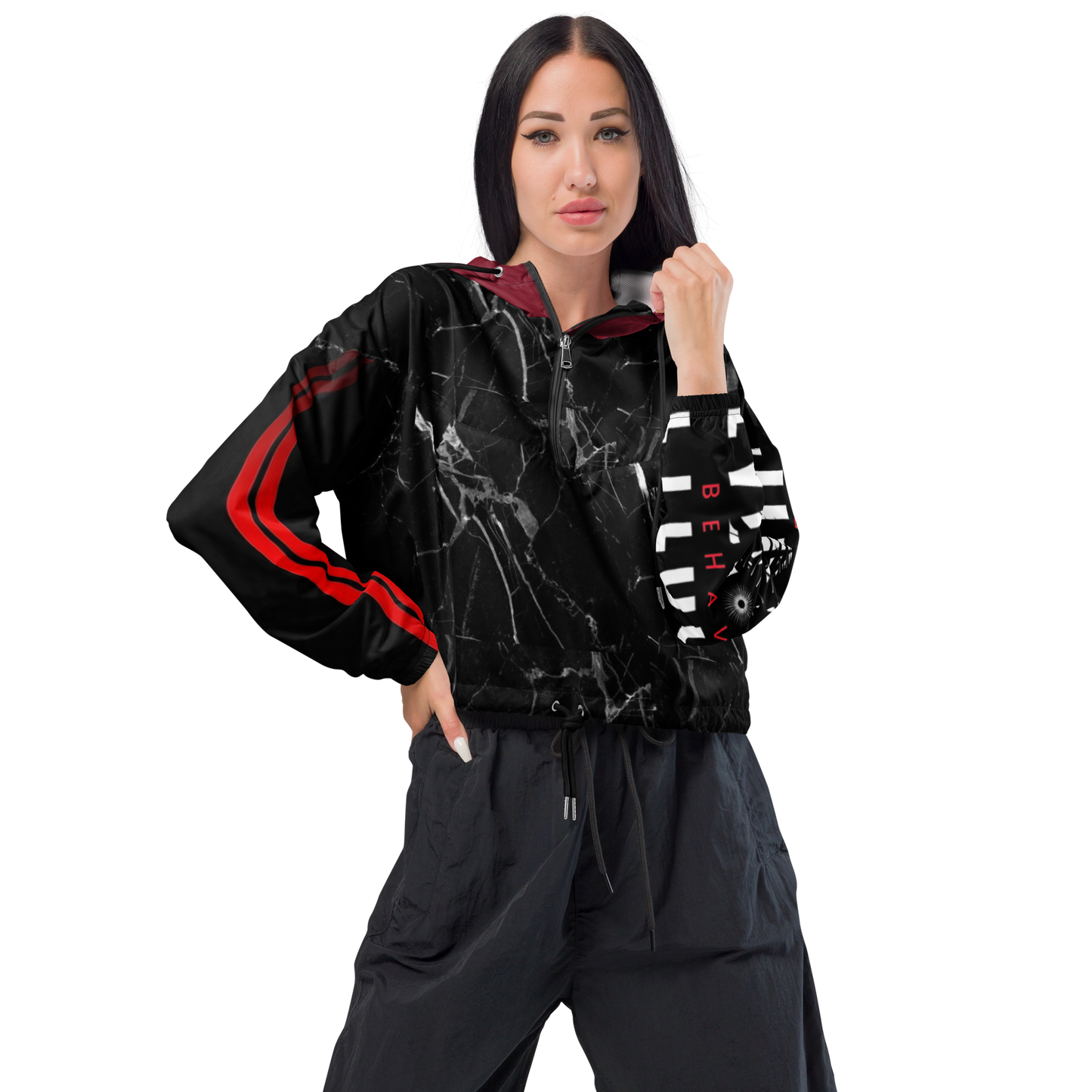GoGo Cropped Windbreaker
