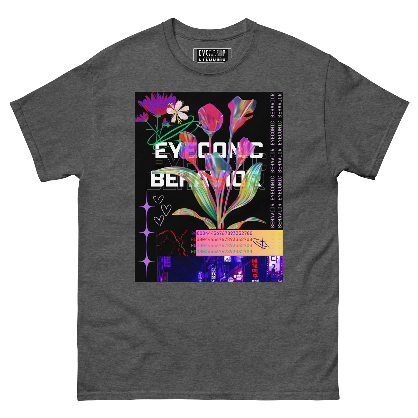 Eyeconic Behavior Florals T-shirt