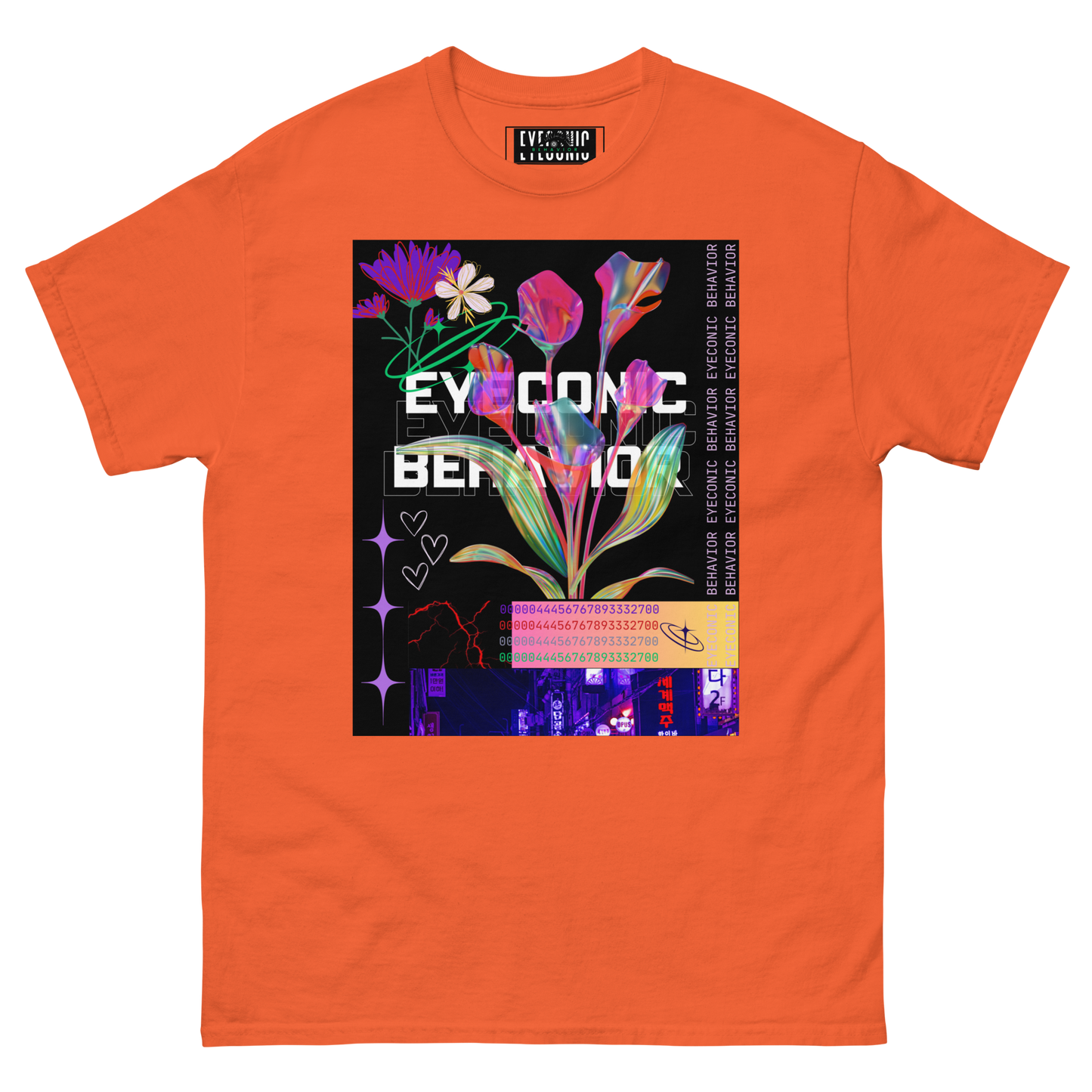 Eyeconic Behavior Florals T-shirt