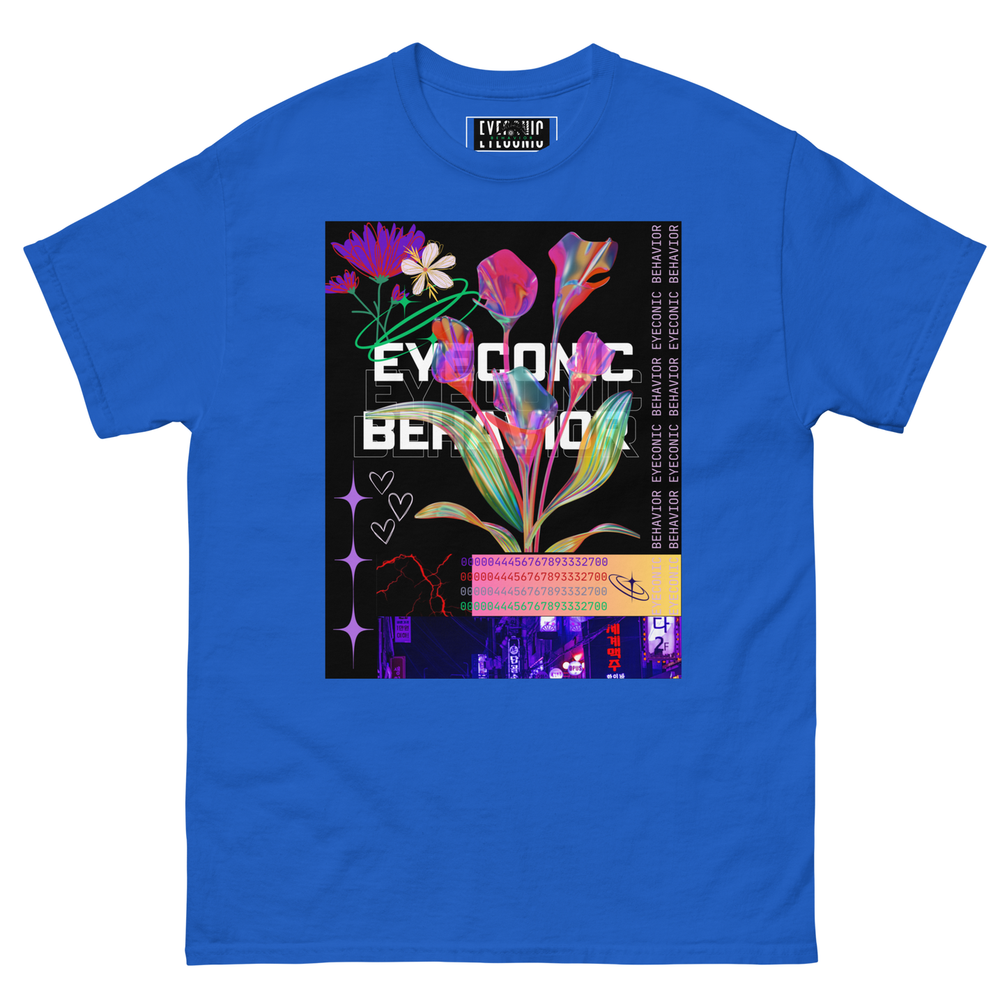 Eyeconic Behavior Florals T-shirt