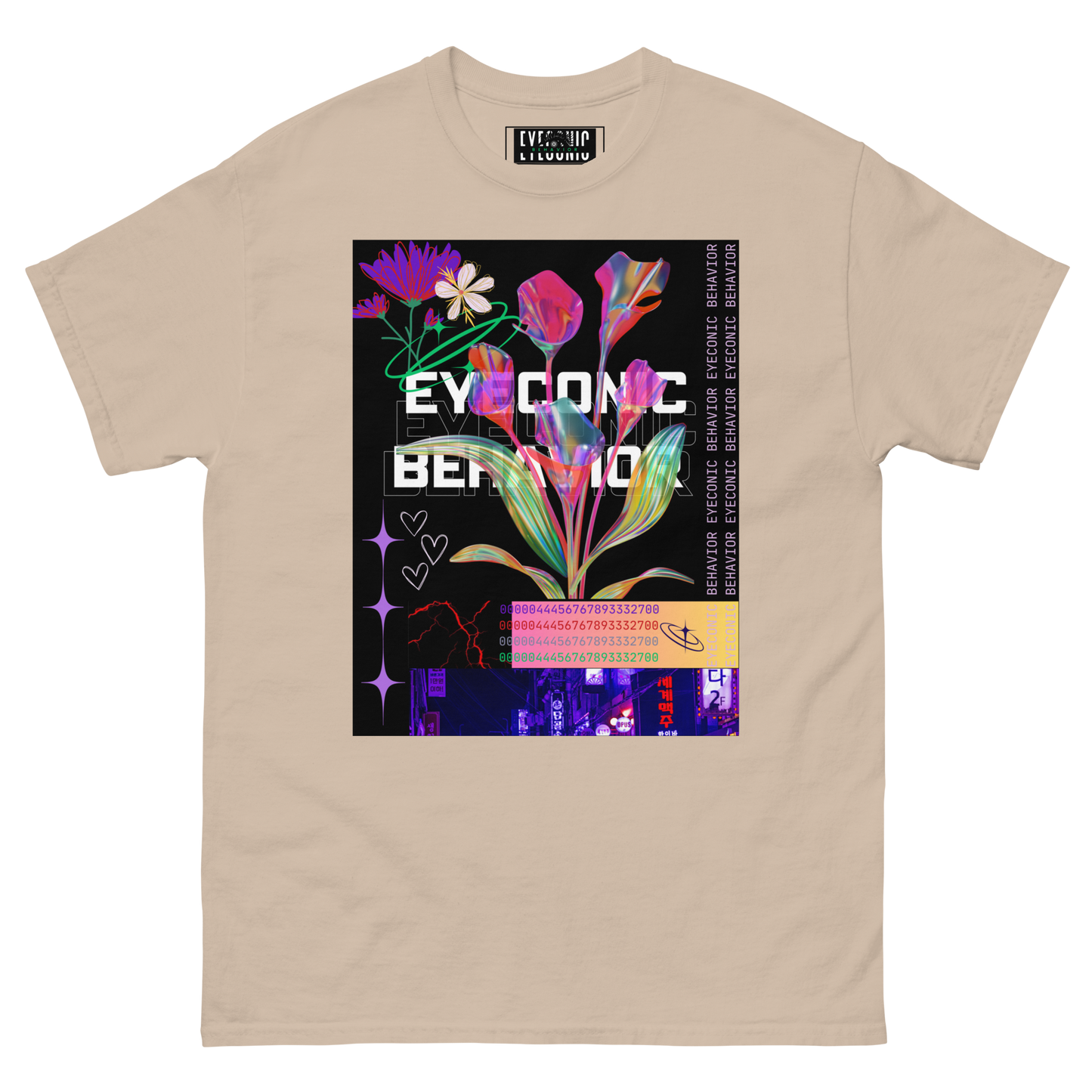 Eyeconic Behavior Florals T-shirt