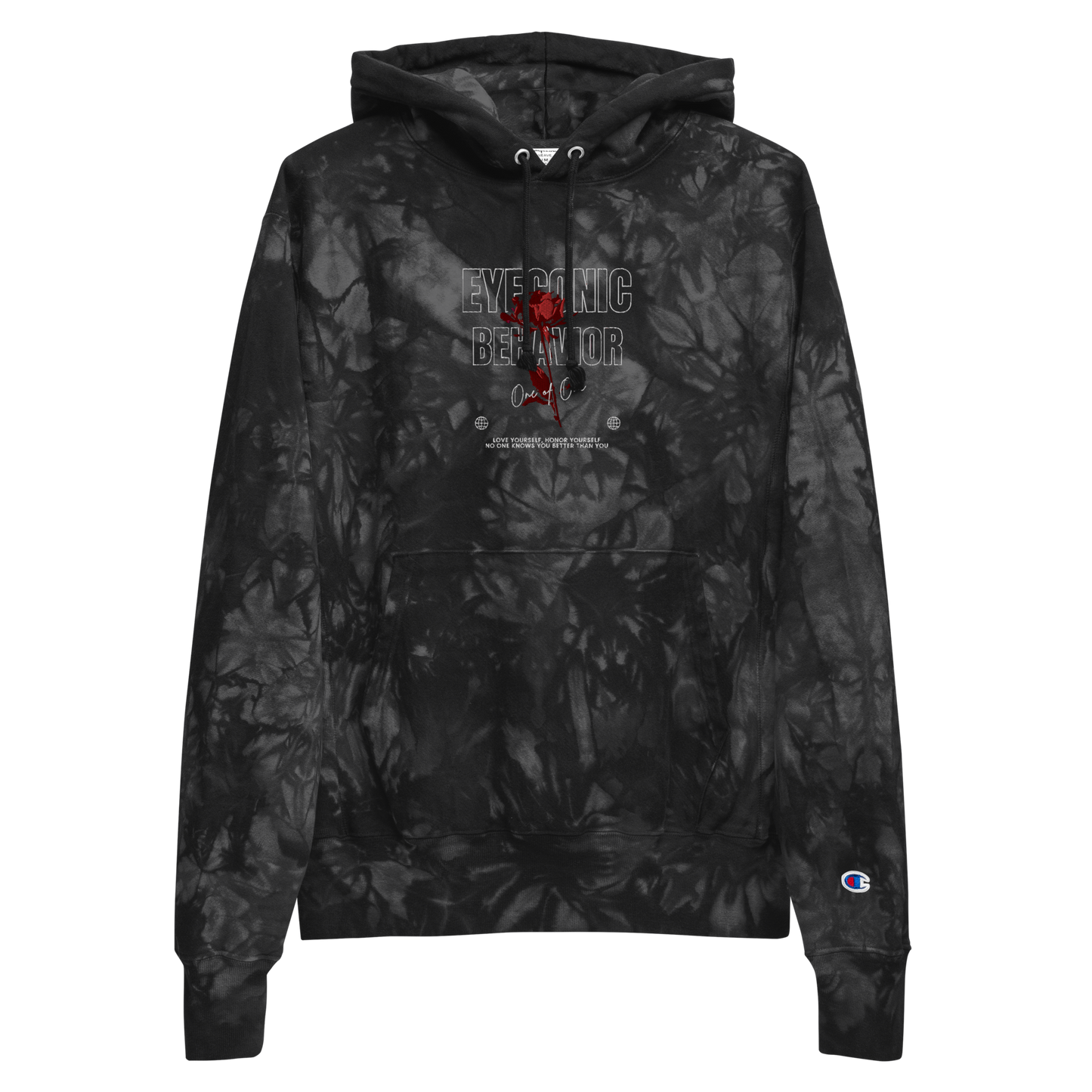 Embroidered Champion x Eyeconic Behavior Tie-dye Pullover
