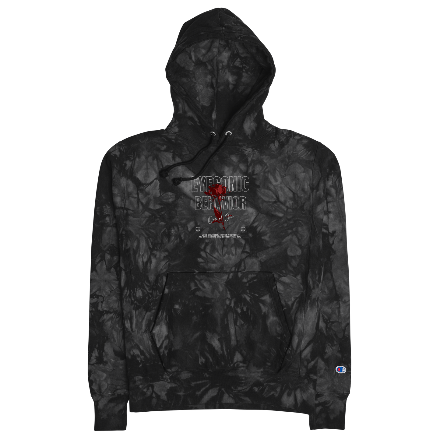 Embroidered Champion x Eyeconic Behavior Tie-dye Pullover
