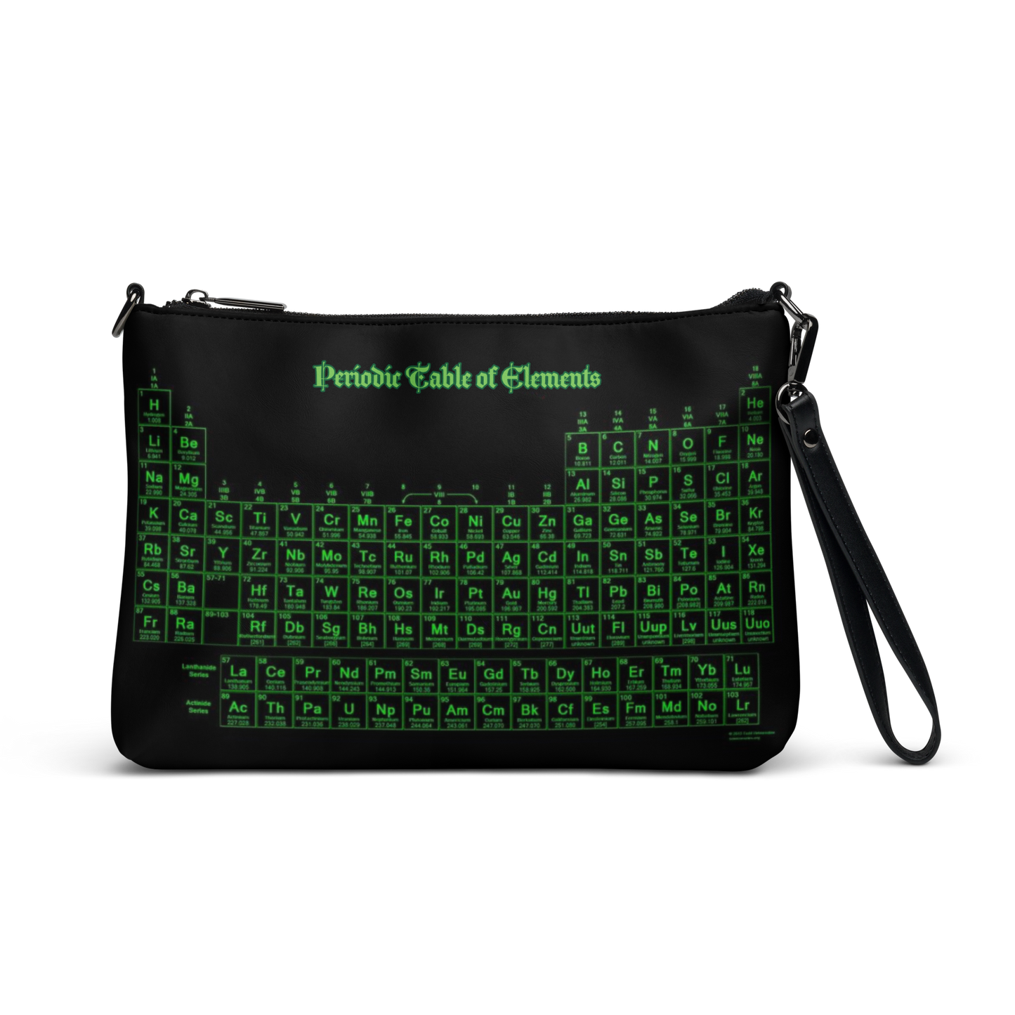 Periodic Crossbody bag