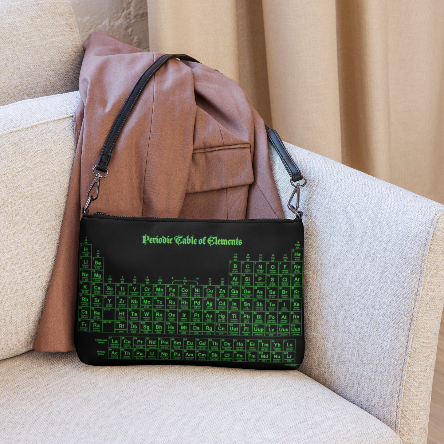 Periodic Crossbody bag