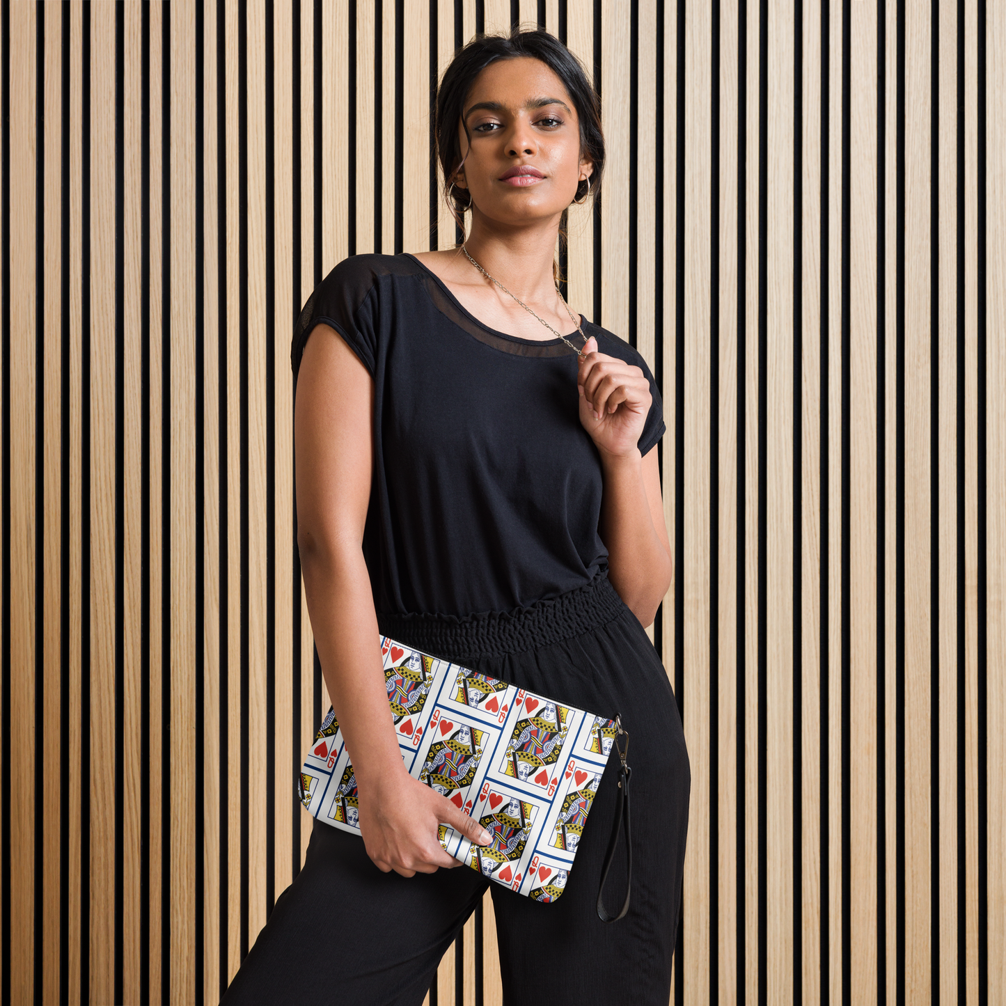 Queen of Hearts Crossbody/Clutch Bag