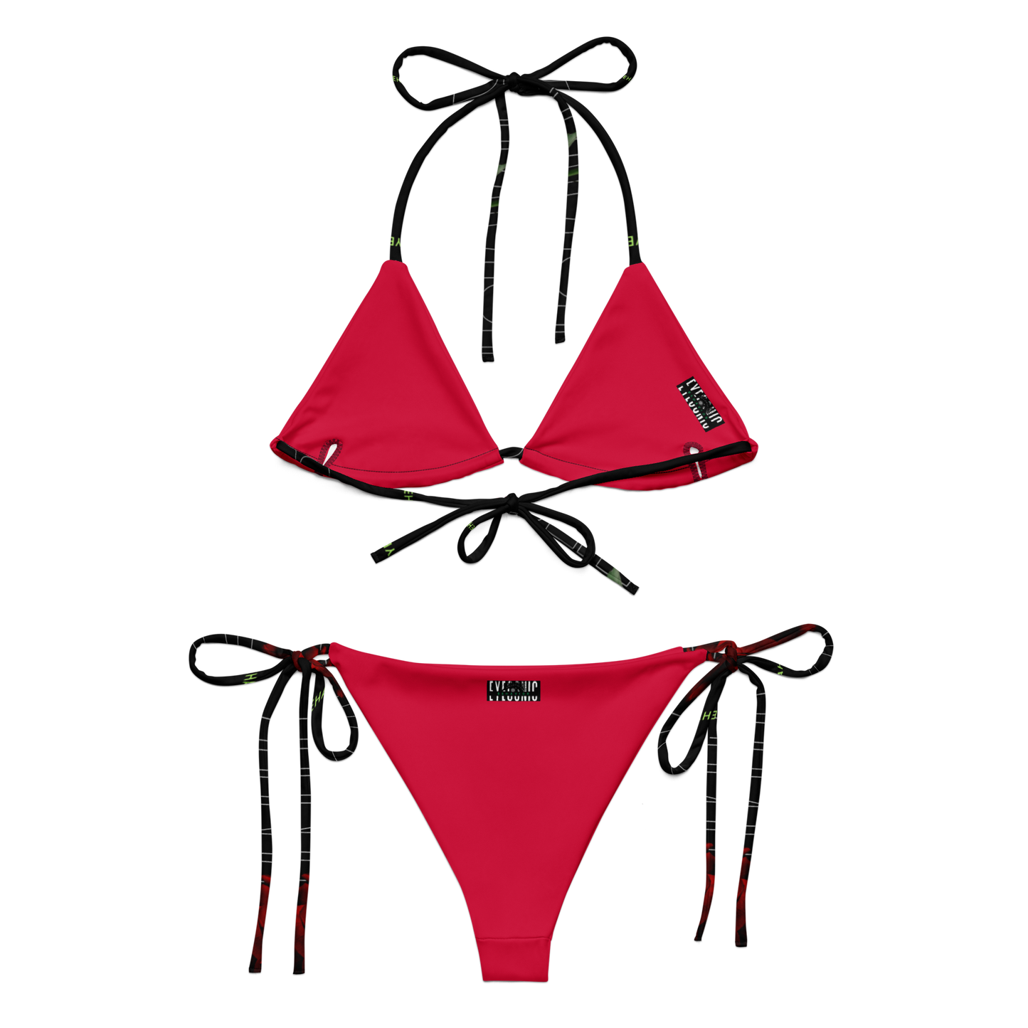 Lovelaced String Bikini Set