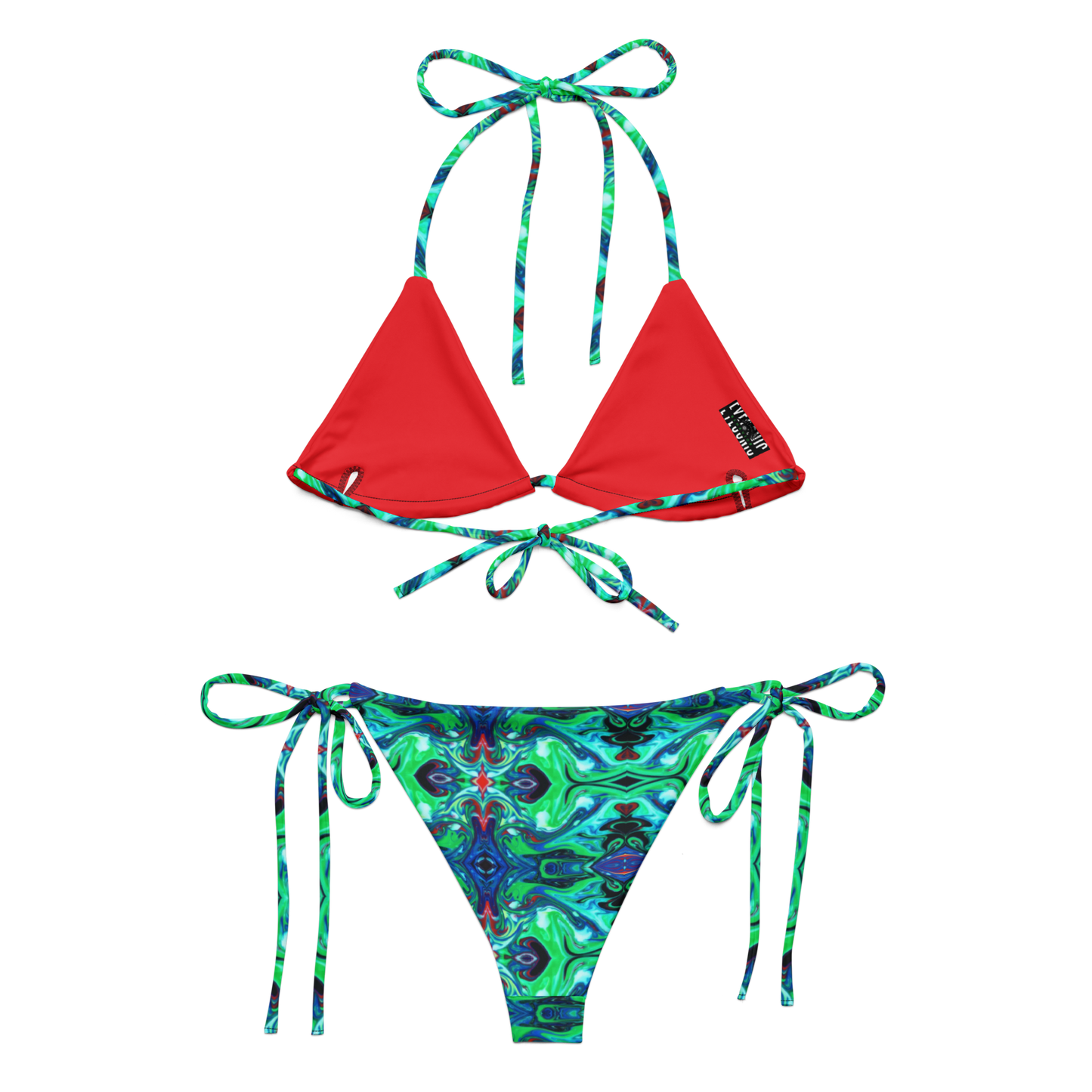 Mountain Dew String Bikini Set