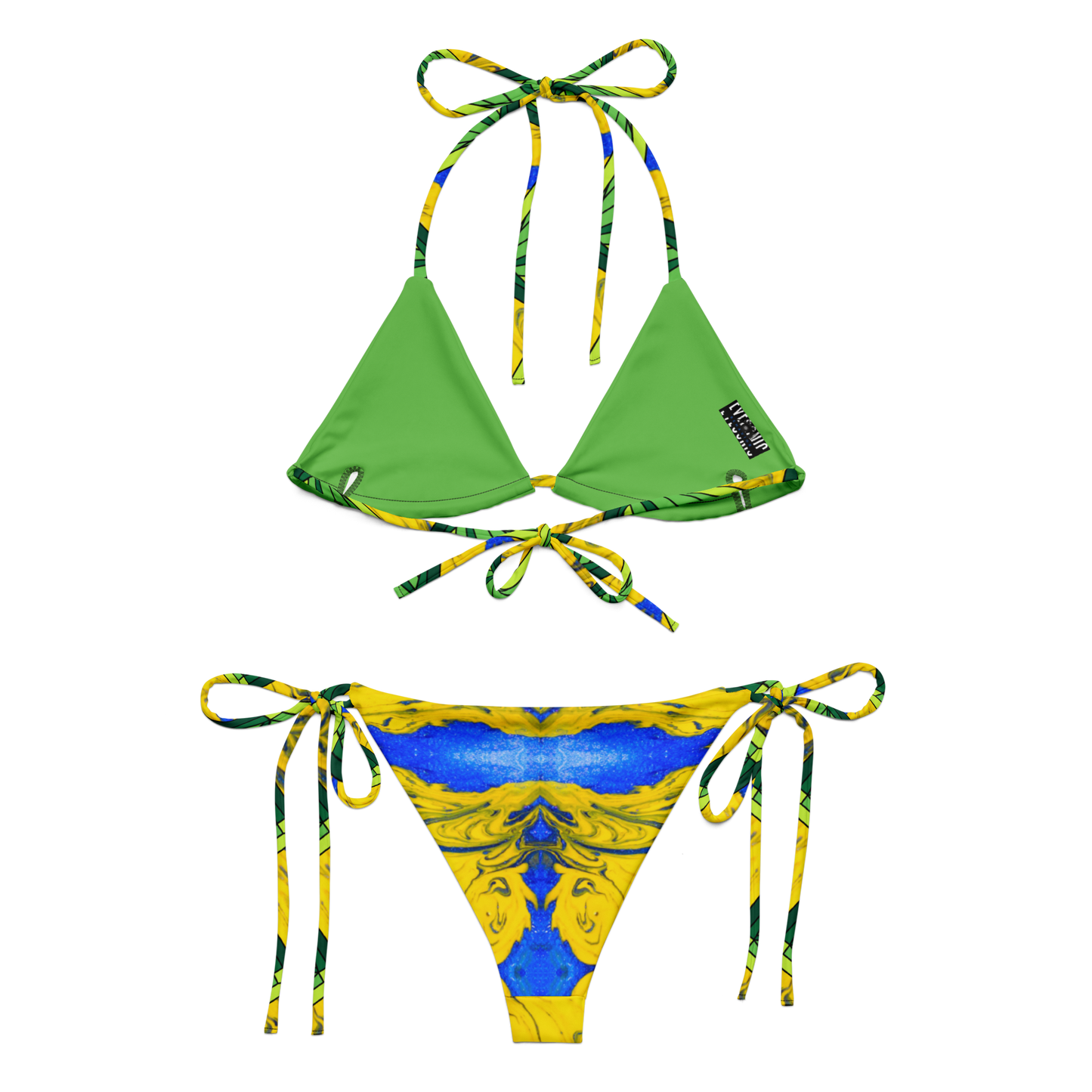 Melodramtic String Bikini Set