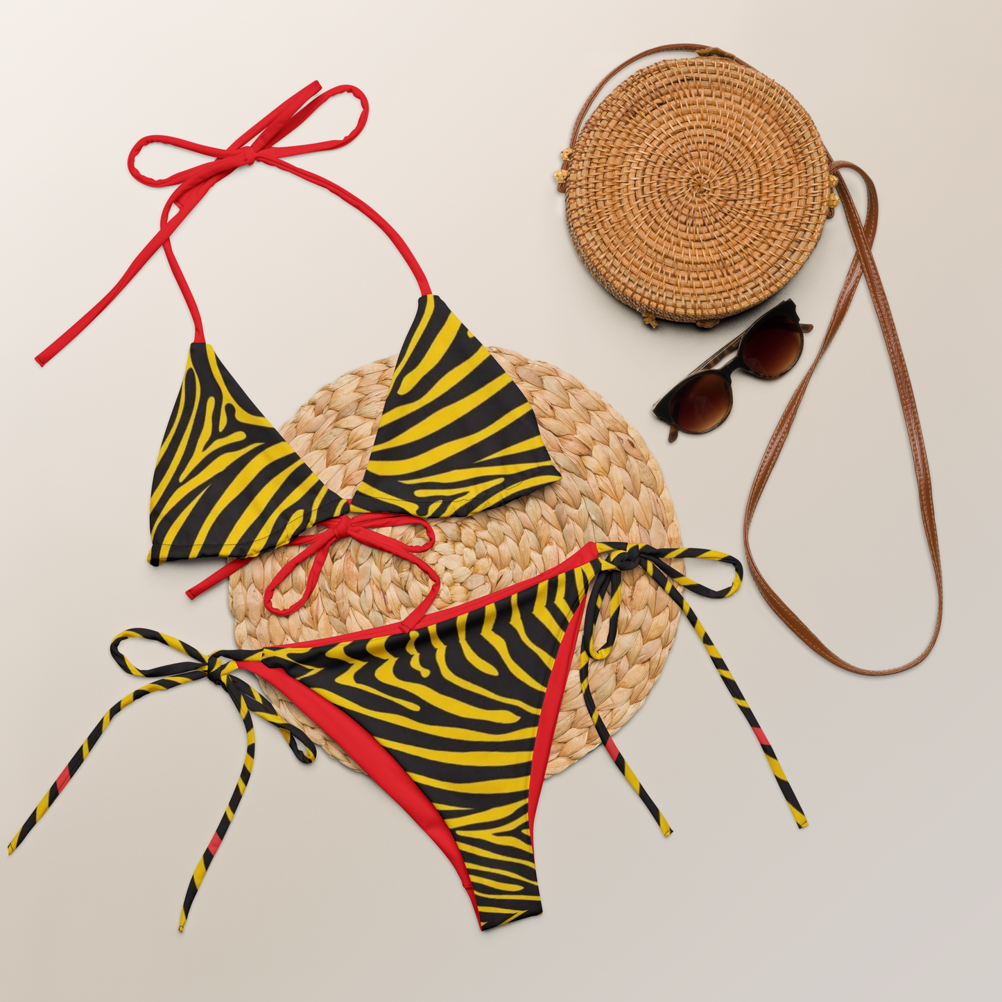 Wild Side String Bikini Set