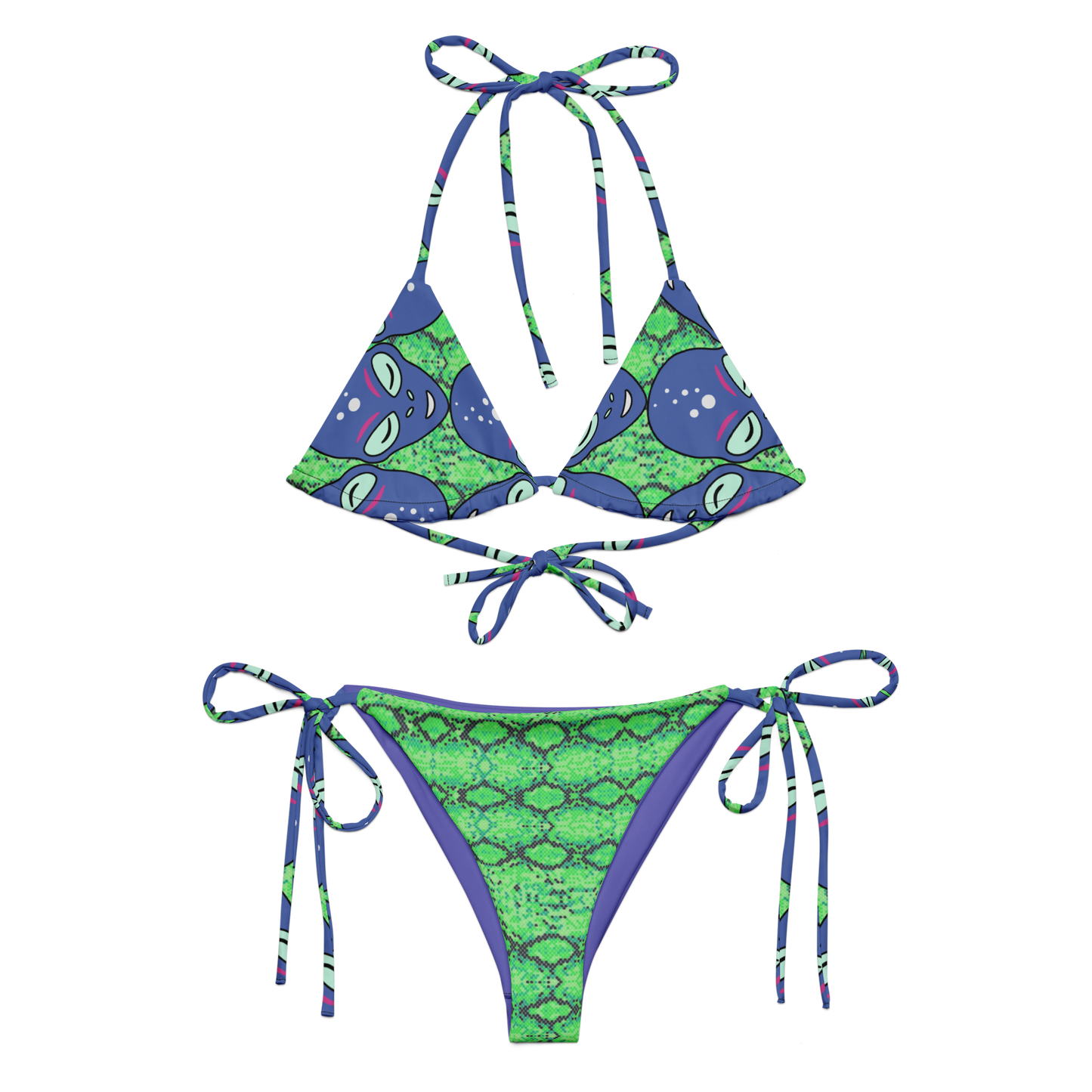 Reptalienetta String Bikini Set