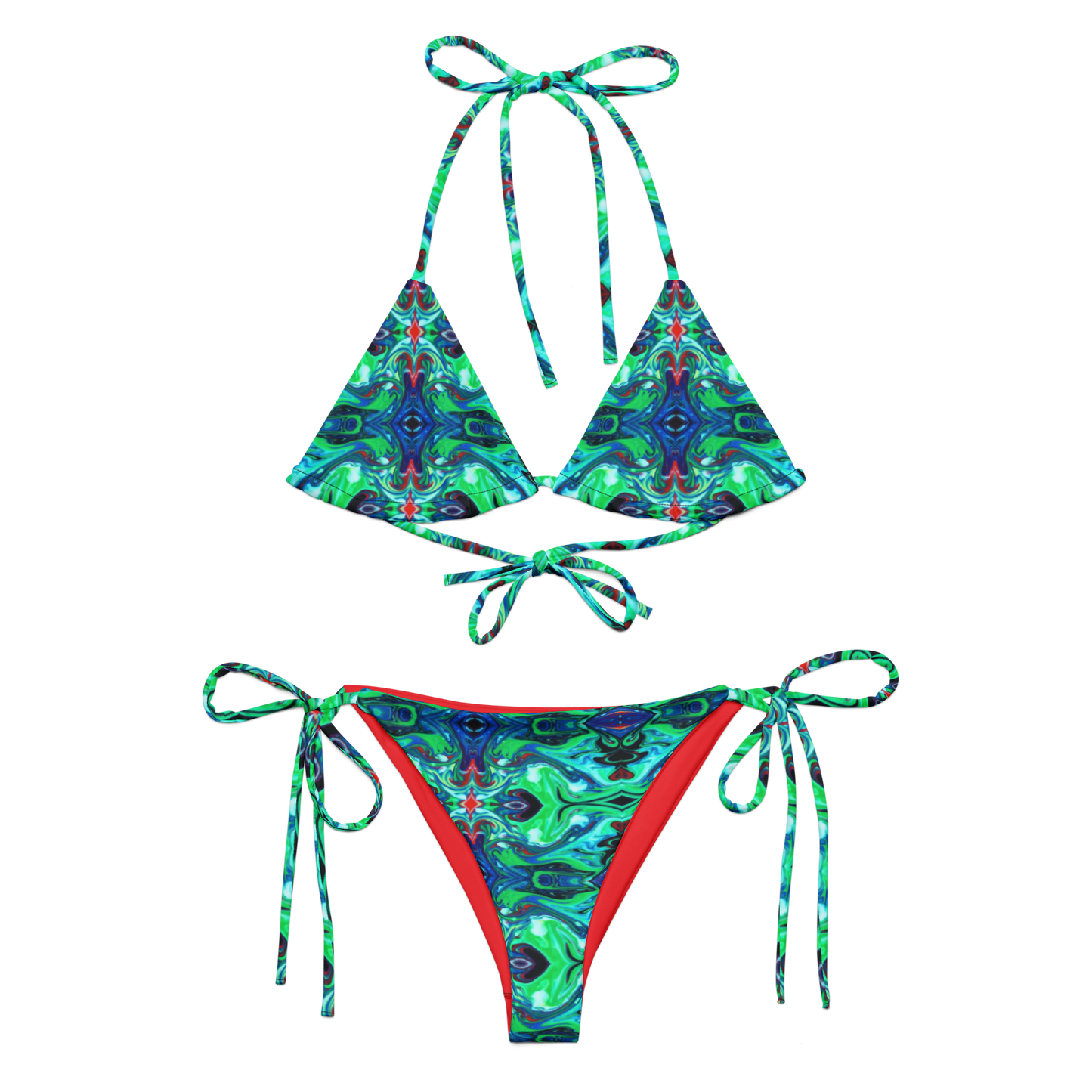 Mountain Dew String Bikini Set