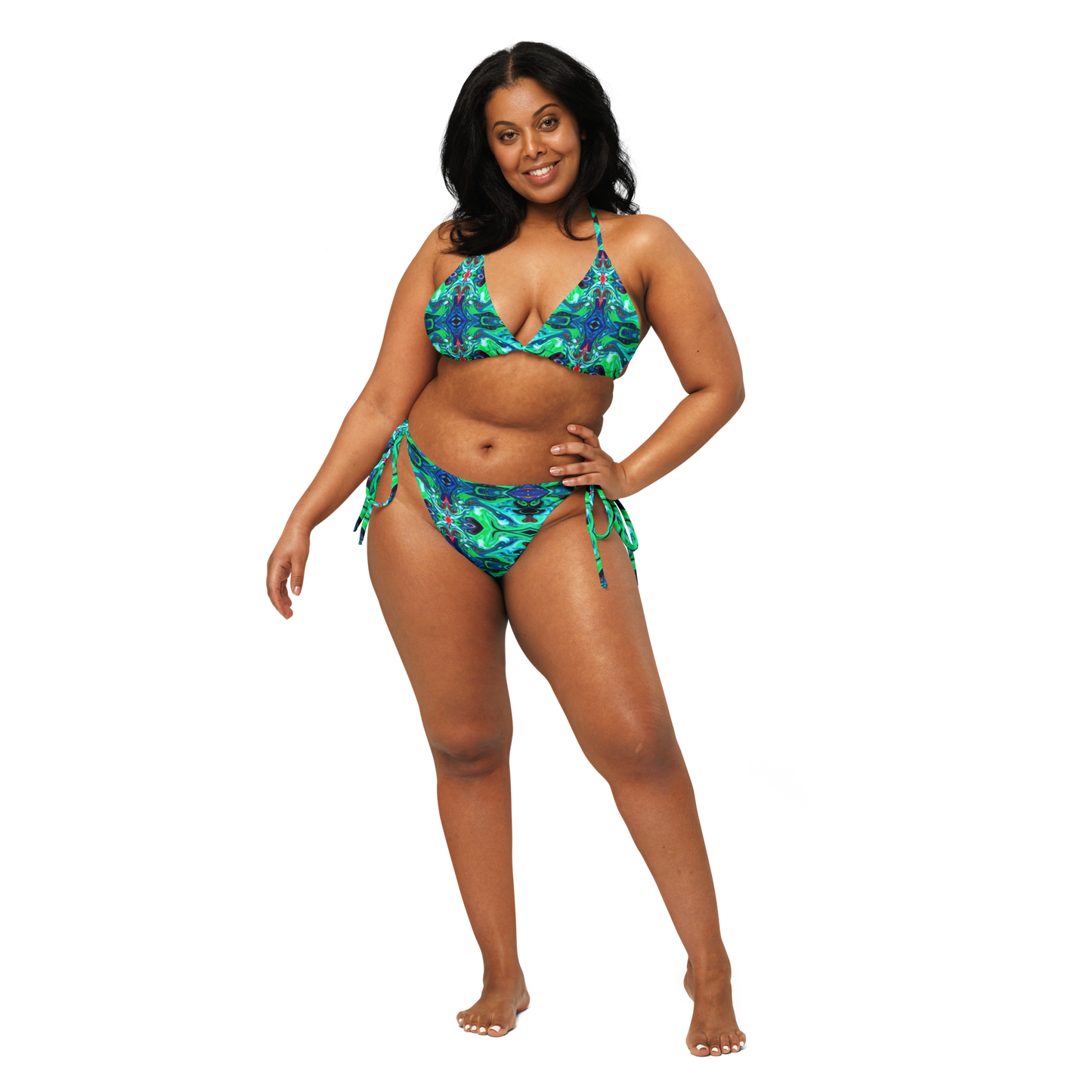 Mountain Dew String Bikini Set