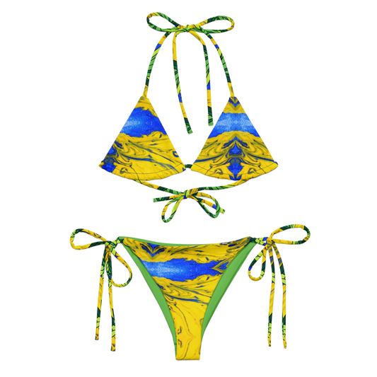 Melodramtic String Bikini Set