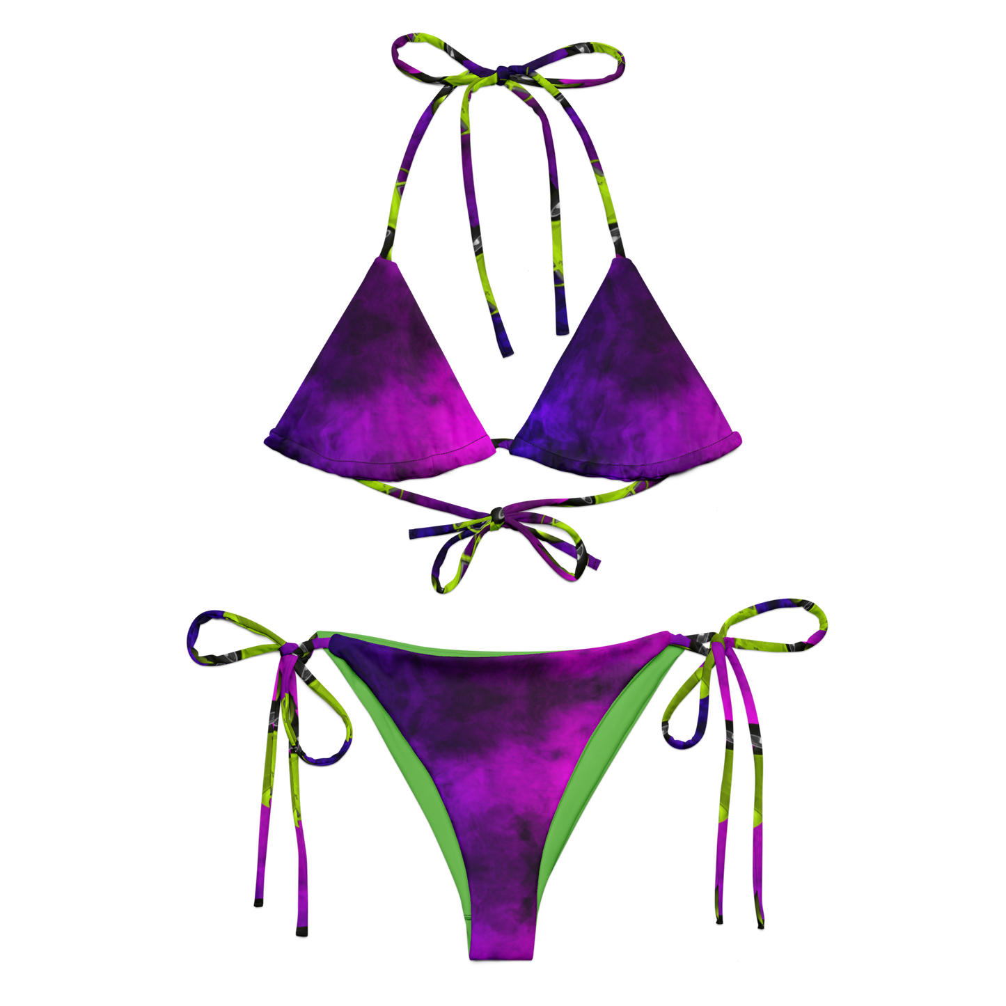 Purple Haze String Bikini Set