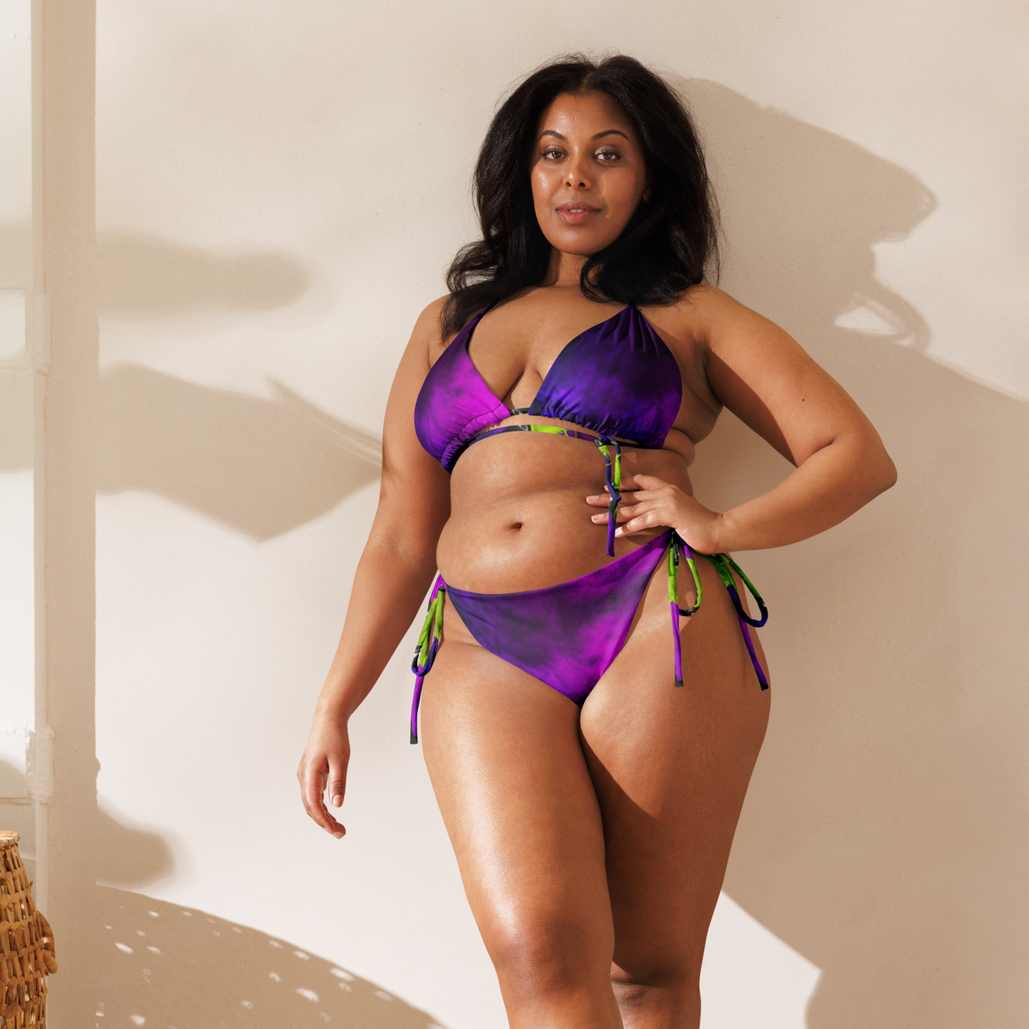 Purple Haze String Bikini Set