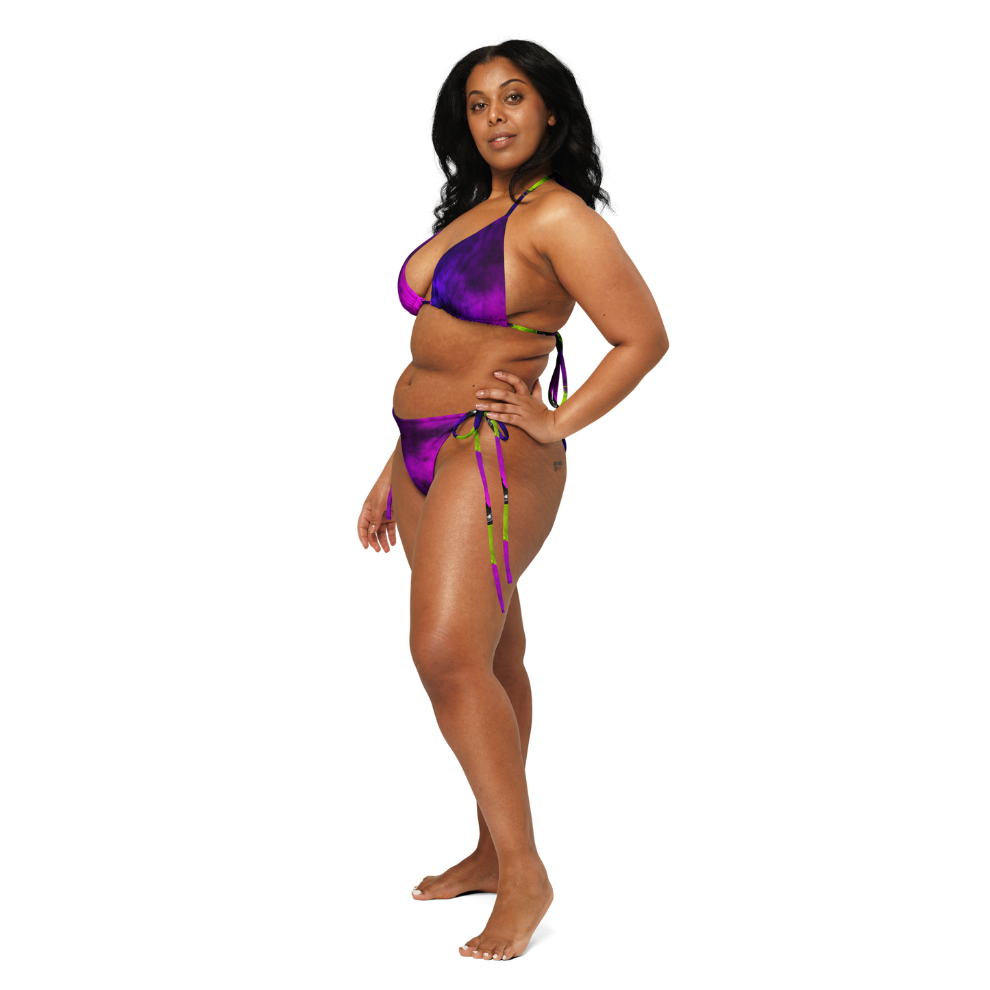 Purple Haze String Bikini Set