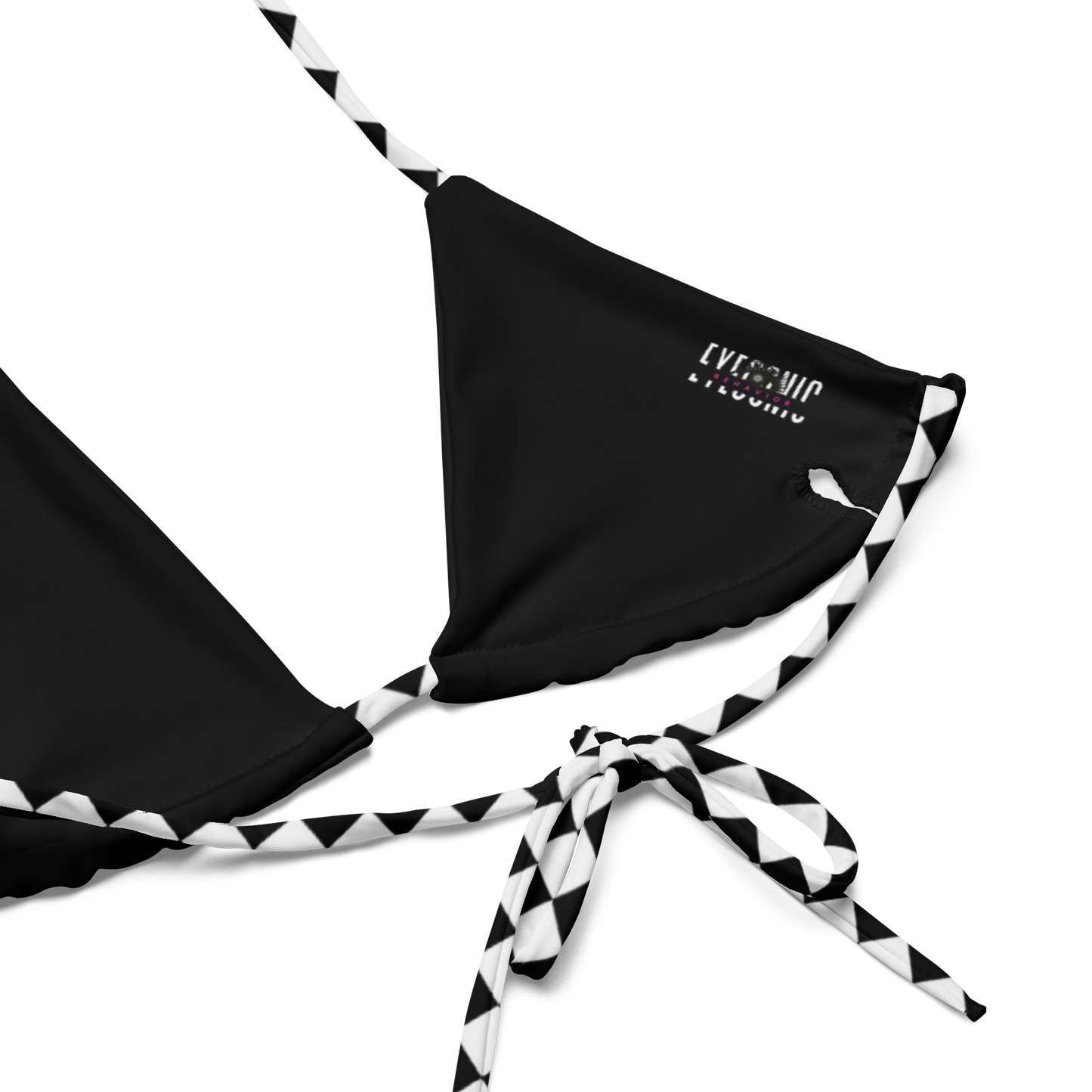 Artissimo Black String Bikini Set