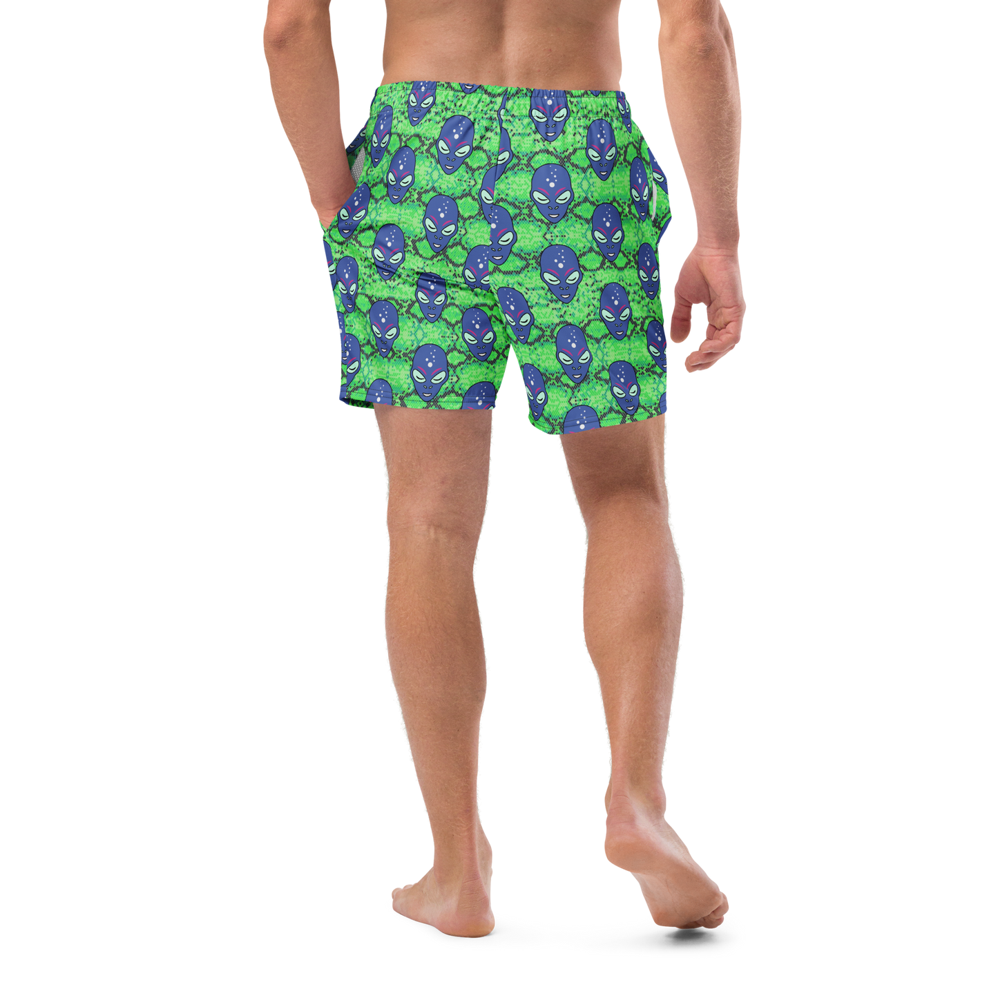 Reptalienetta Swim Trunks/ Fast-Drying Shorts