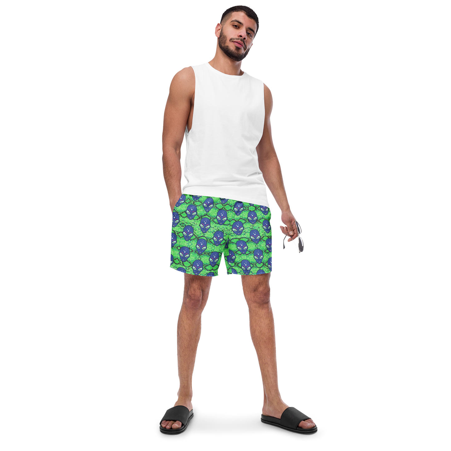 Reptalienetta Swim Trunks/ Fast-Drying Shorts