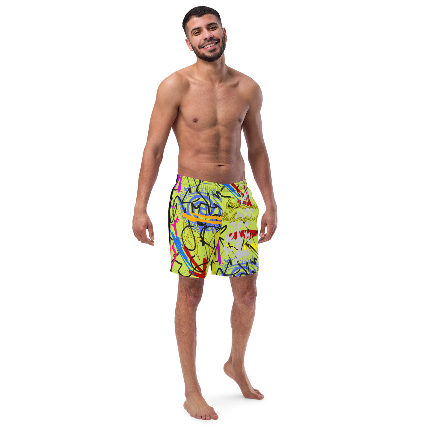 Artissimo Chartreuse Swim/Fast-Drying Shorts