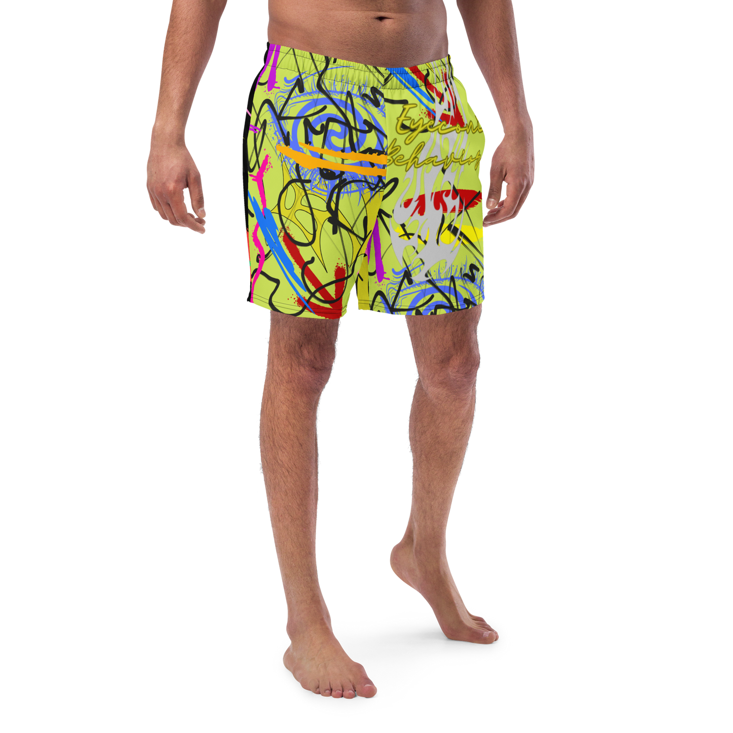 Artissimo Chartreuse Swim/Fast-Drying Shorts