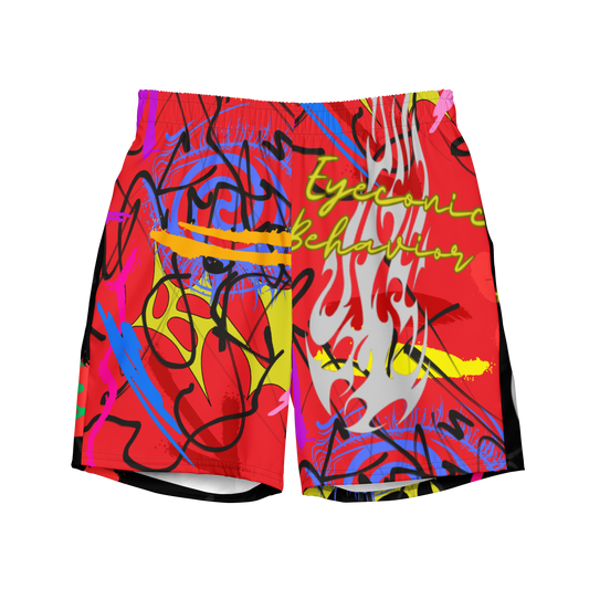 Artissimo Red Swim/ Fast-Drying Shorts