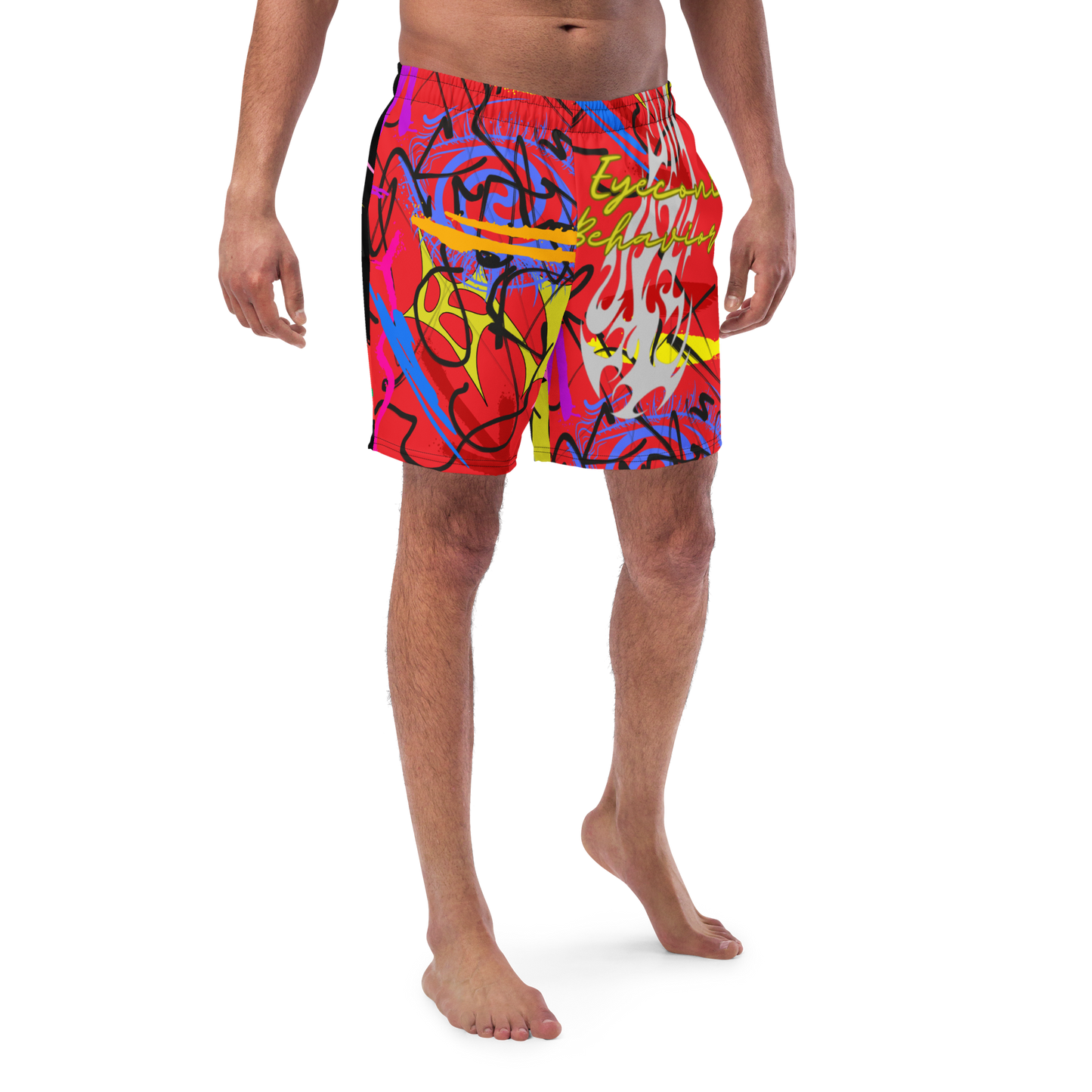 Artissimo Red Swim/ Fast-Drying Shorts