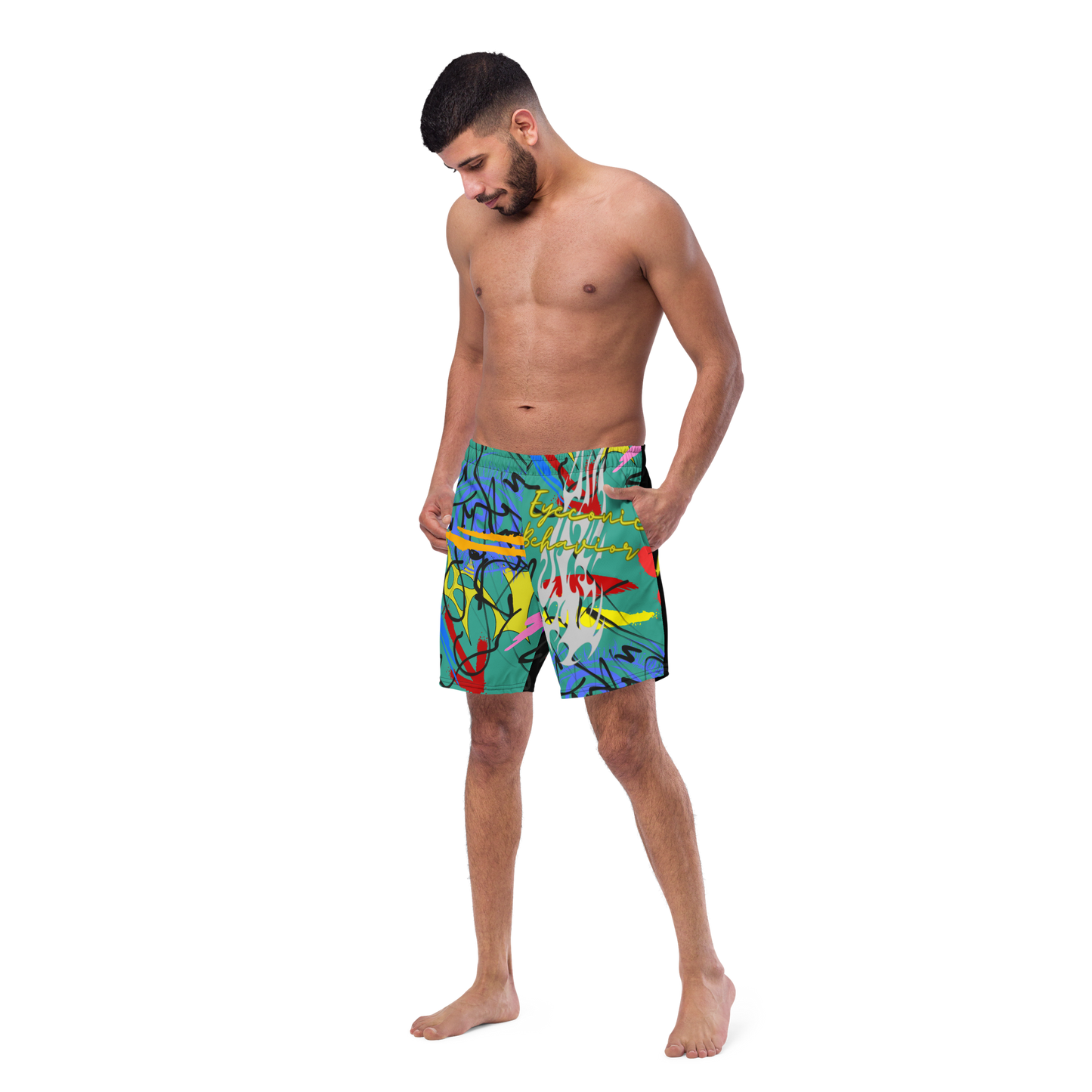 Artissimo Teal Swim/Fast-Drying Shorts