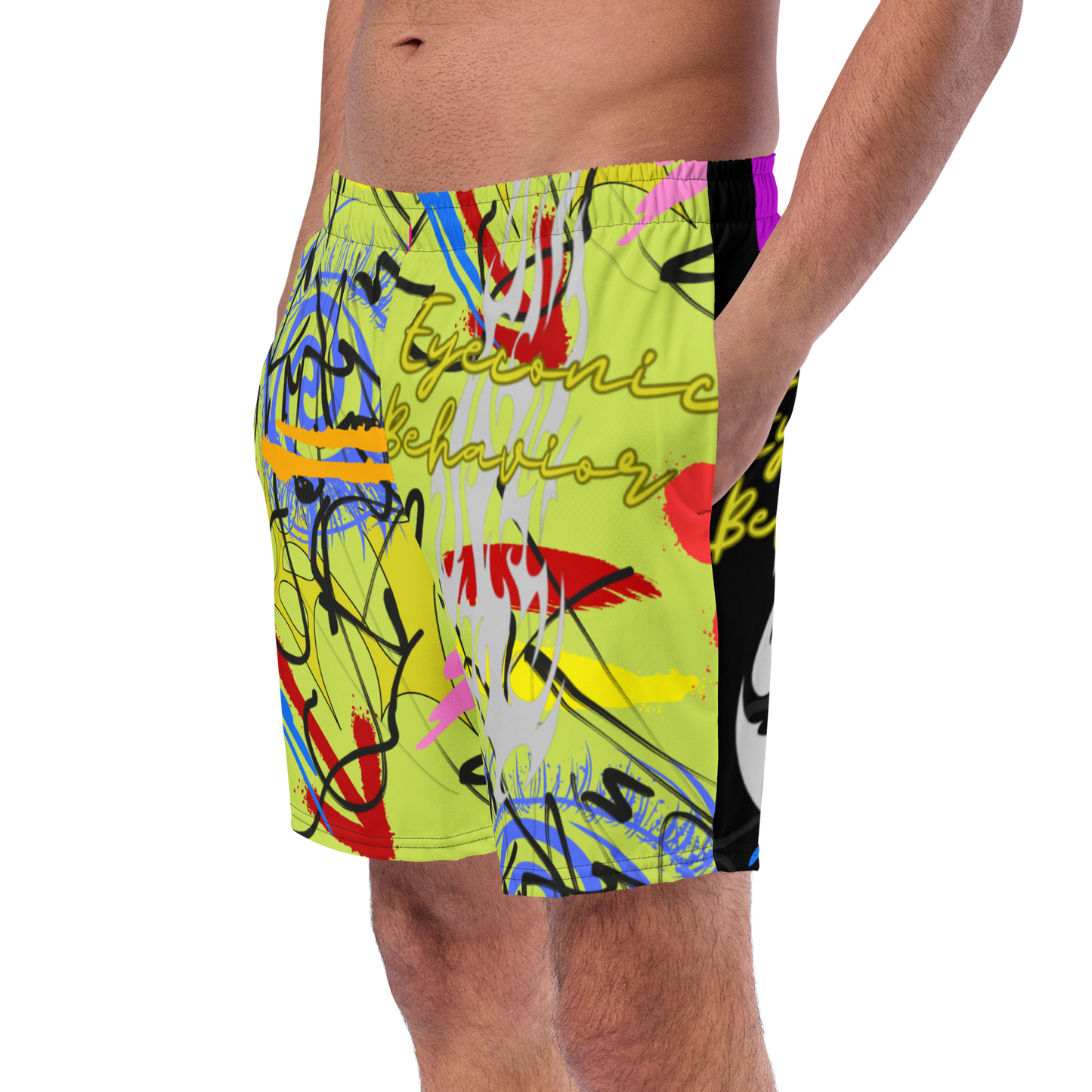 Artissimo Chartreuse Swim/Fast-Drying Shorts