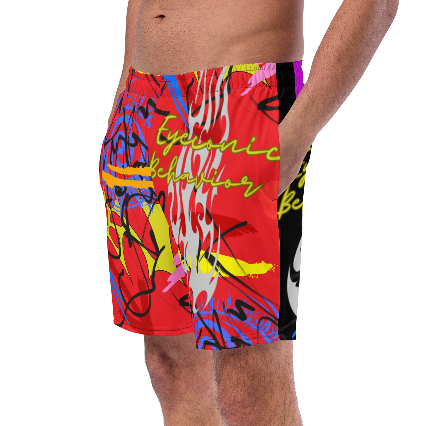 Artissimo Red Swim/ Fast-Drying Shorts