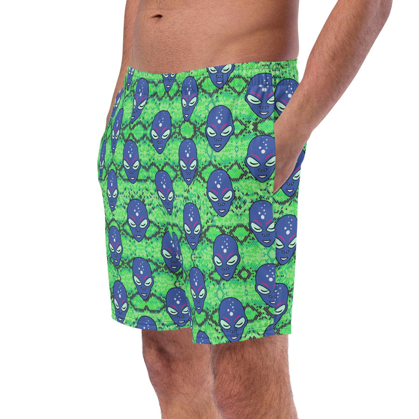 Reptalienetta Swim Trunks/ Fast-Drying Shorts