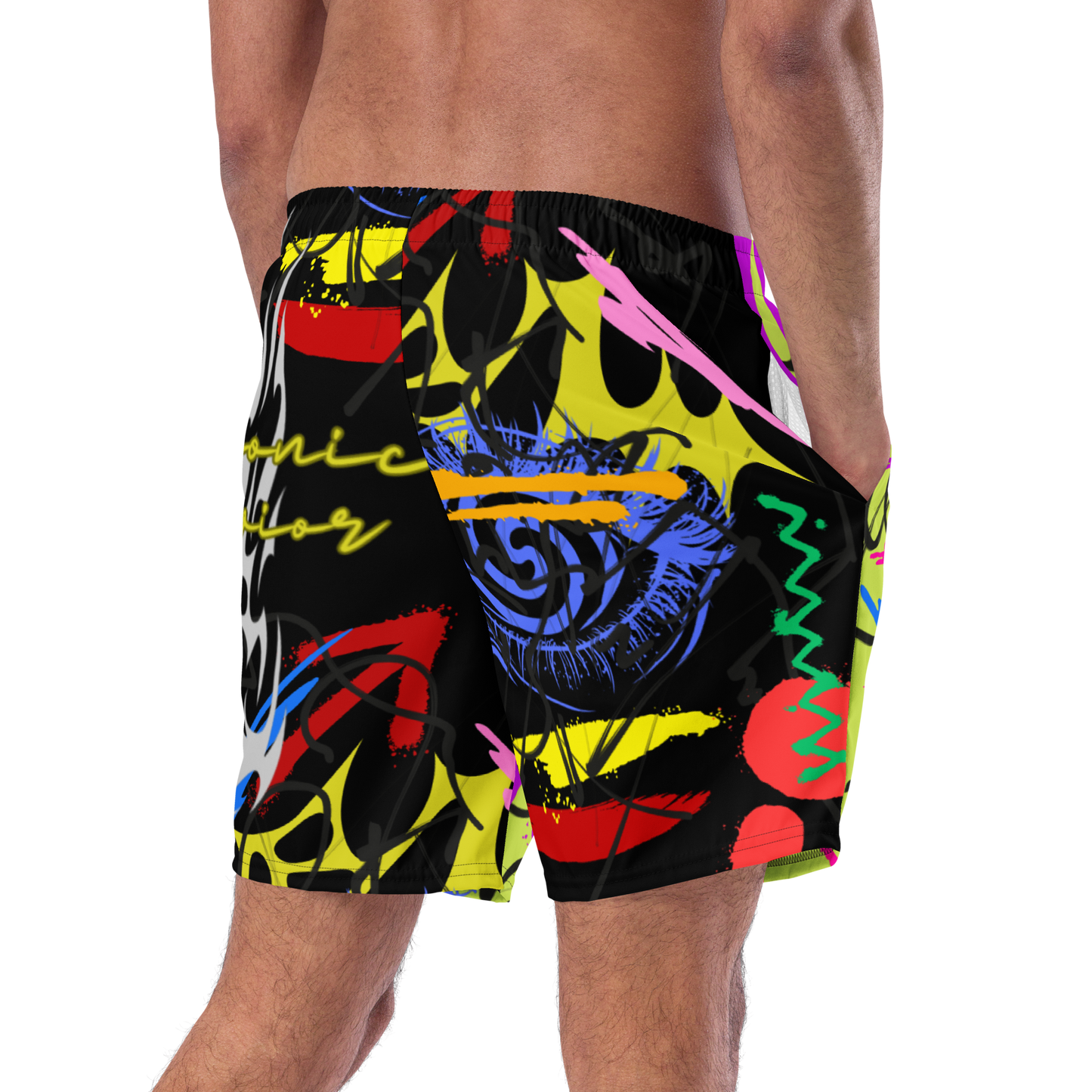 Artissimo Chartreuse Swim/Fast-Drying Shorts