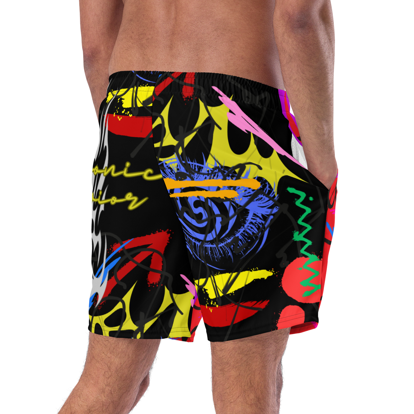 Artissimo Red Swim/ Fast-Drying Shorts