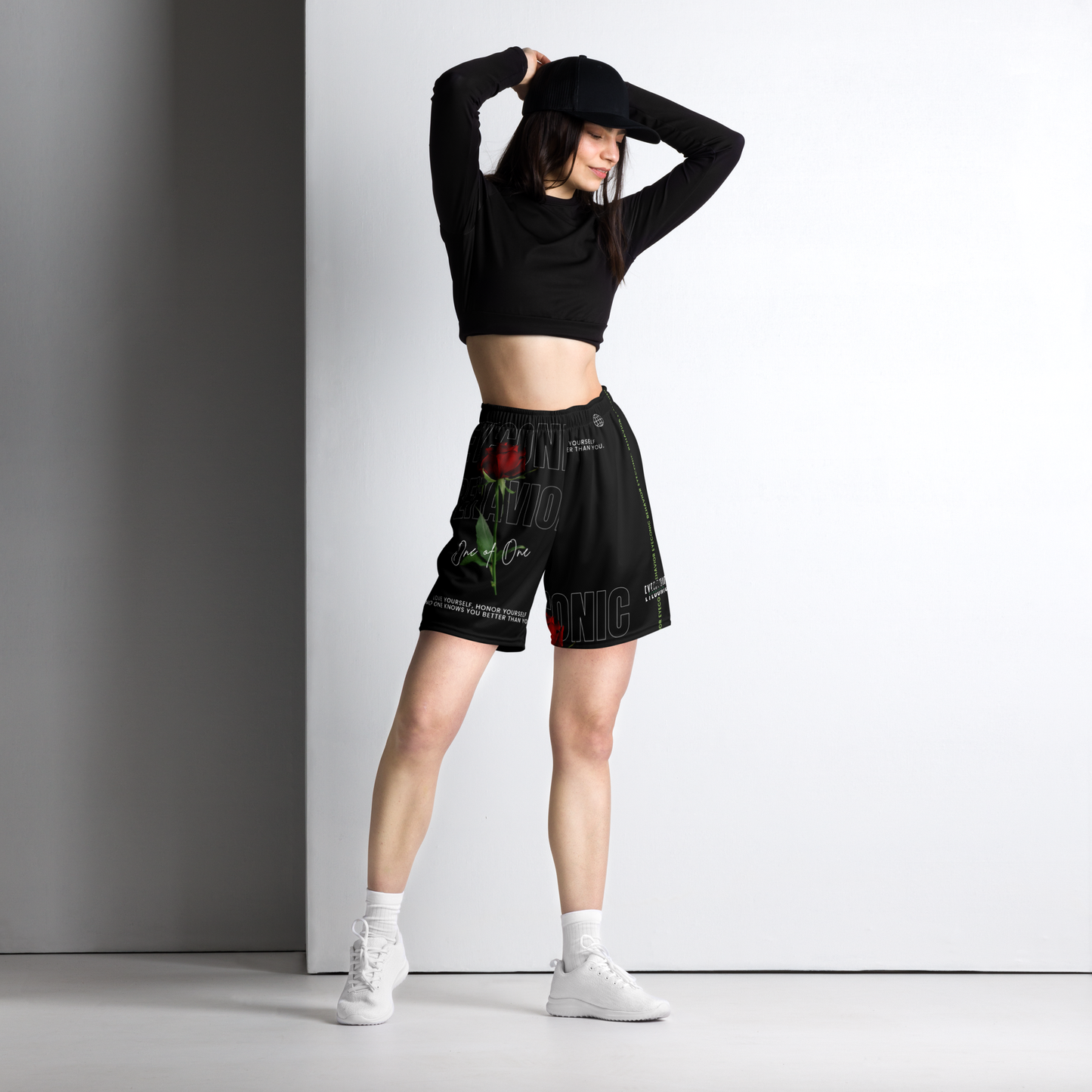 Lovelaced Mesh Shorts