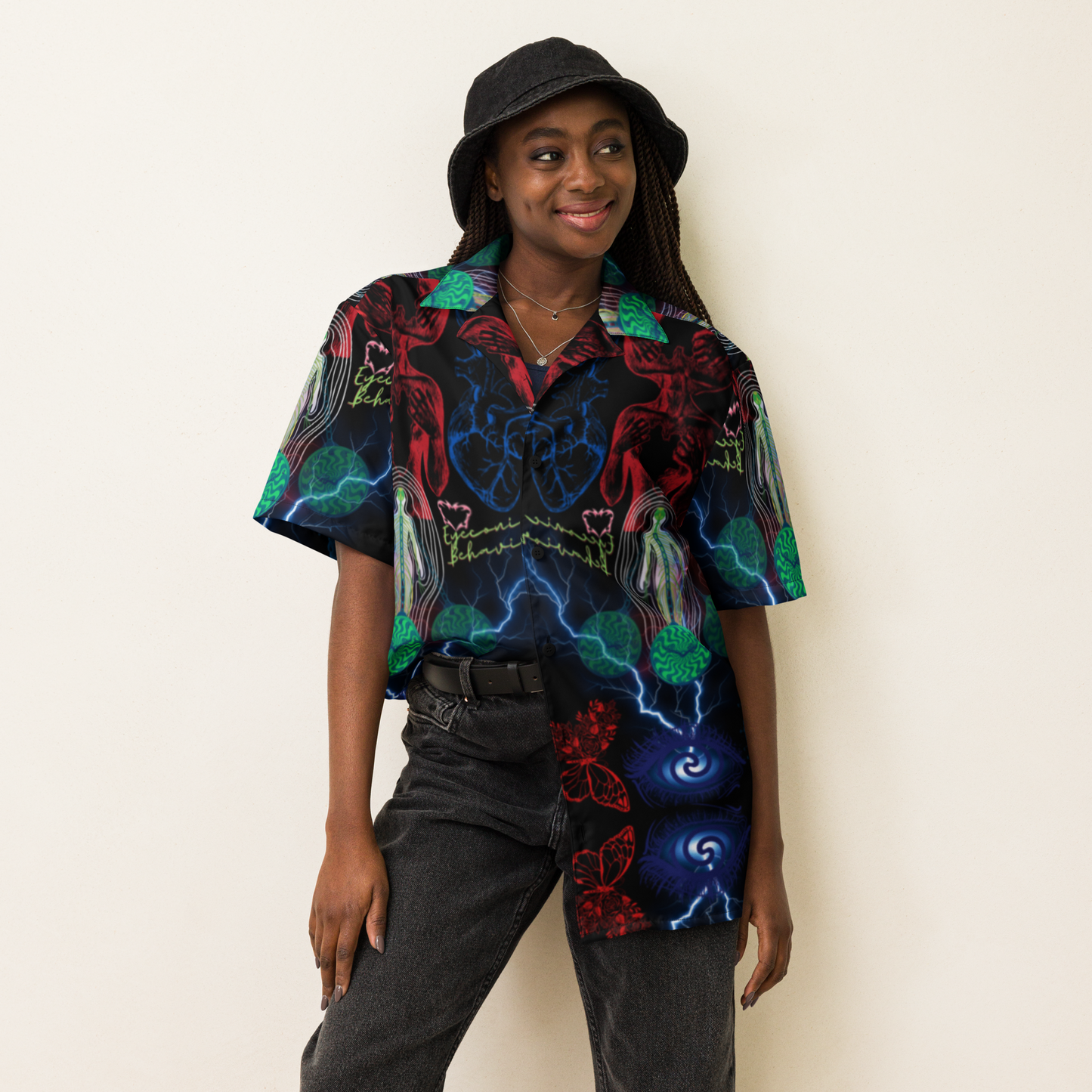 Twin Flame Unisex Button Down Shirt