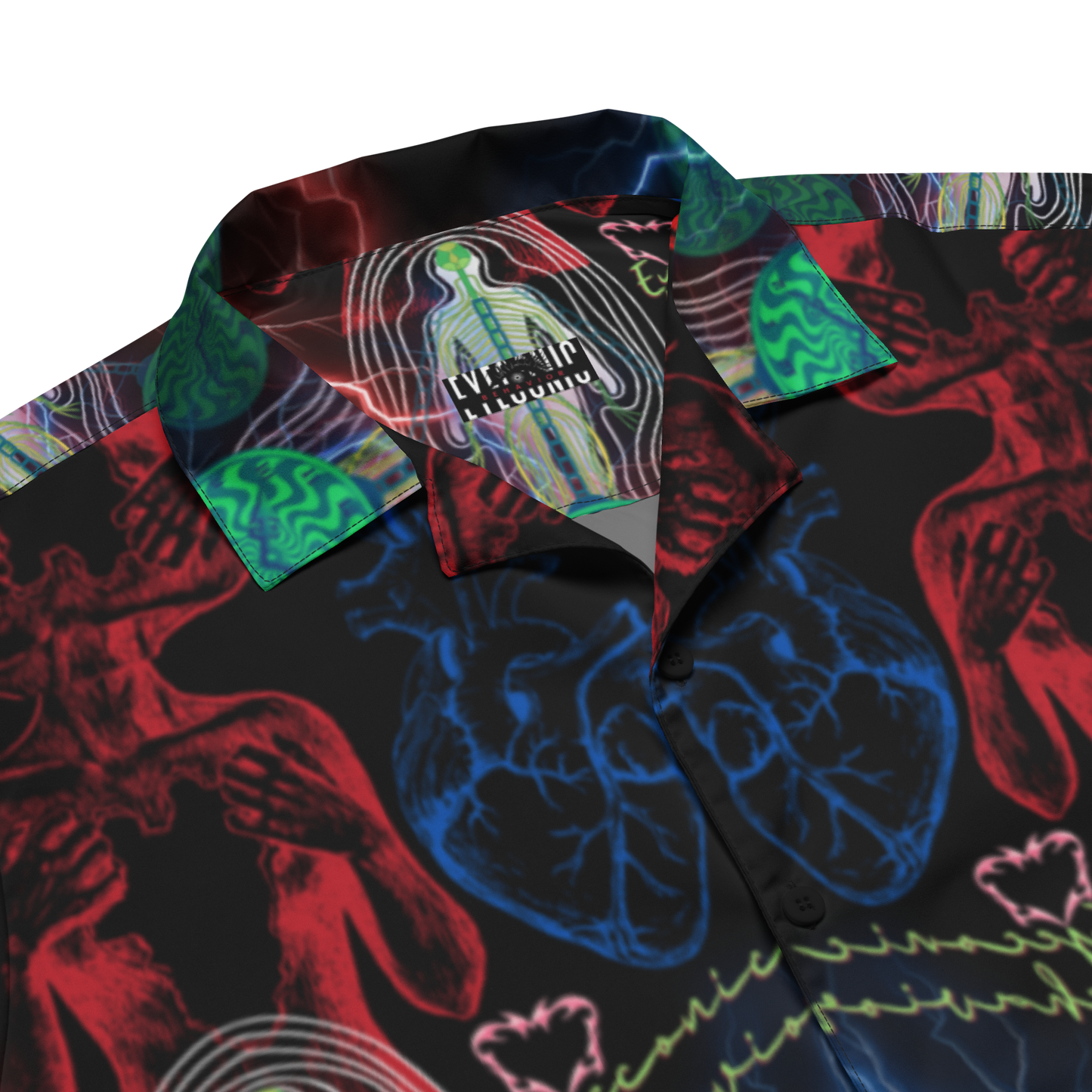 Twin Flame Unisex Button Down Shirt