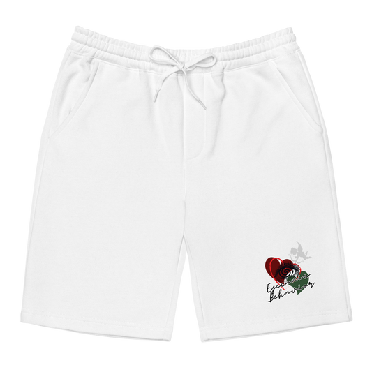 Eye Love You Fleece Shorts