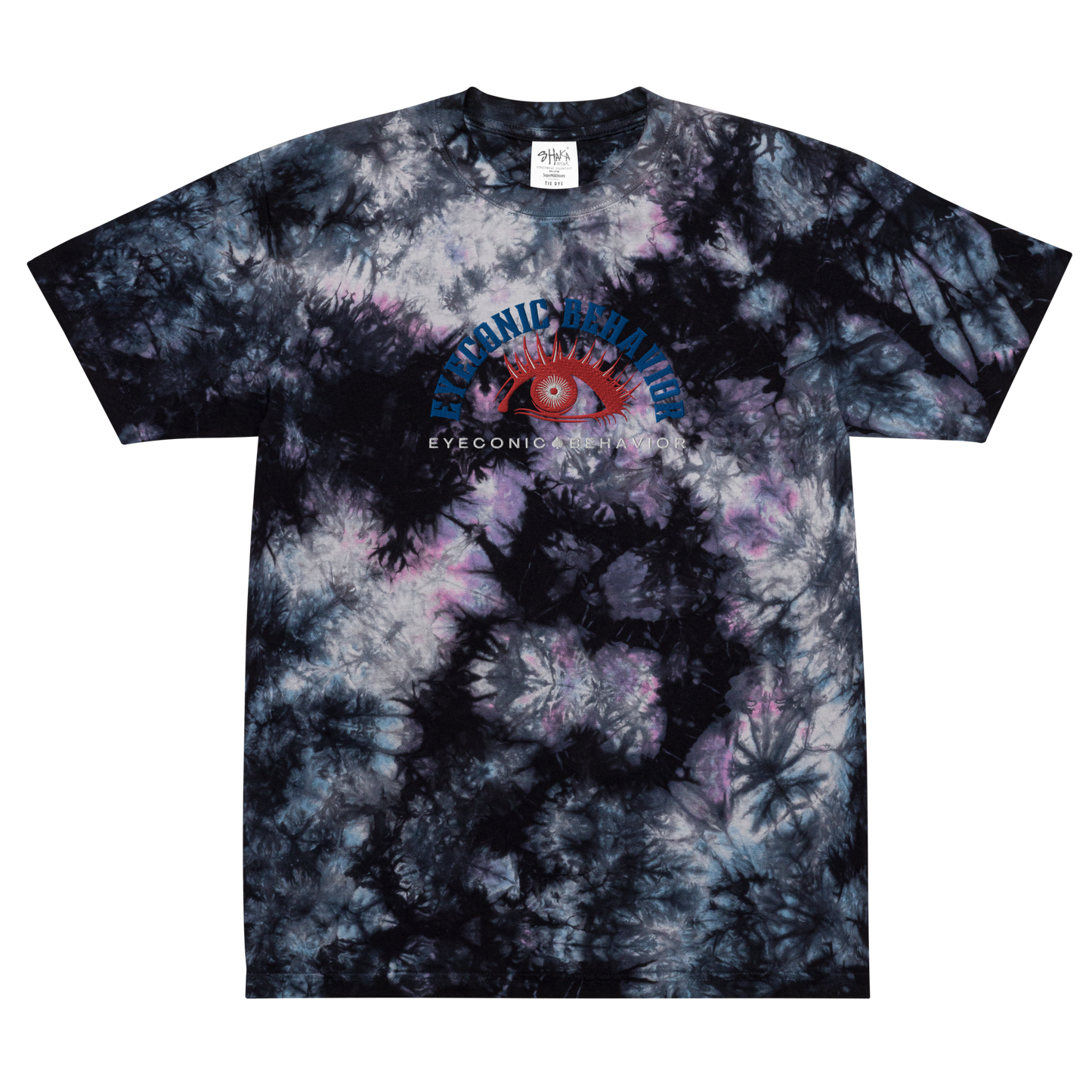 RedEye Embroidered Tie-dye T-shirt