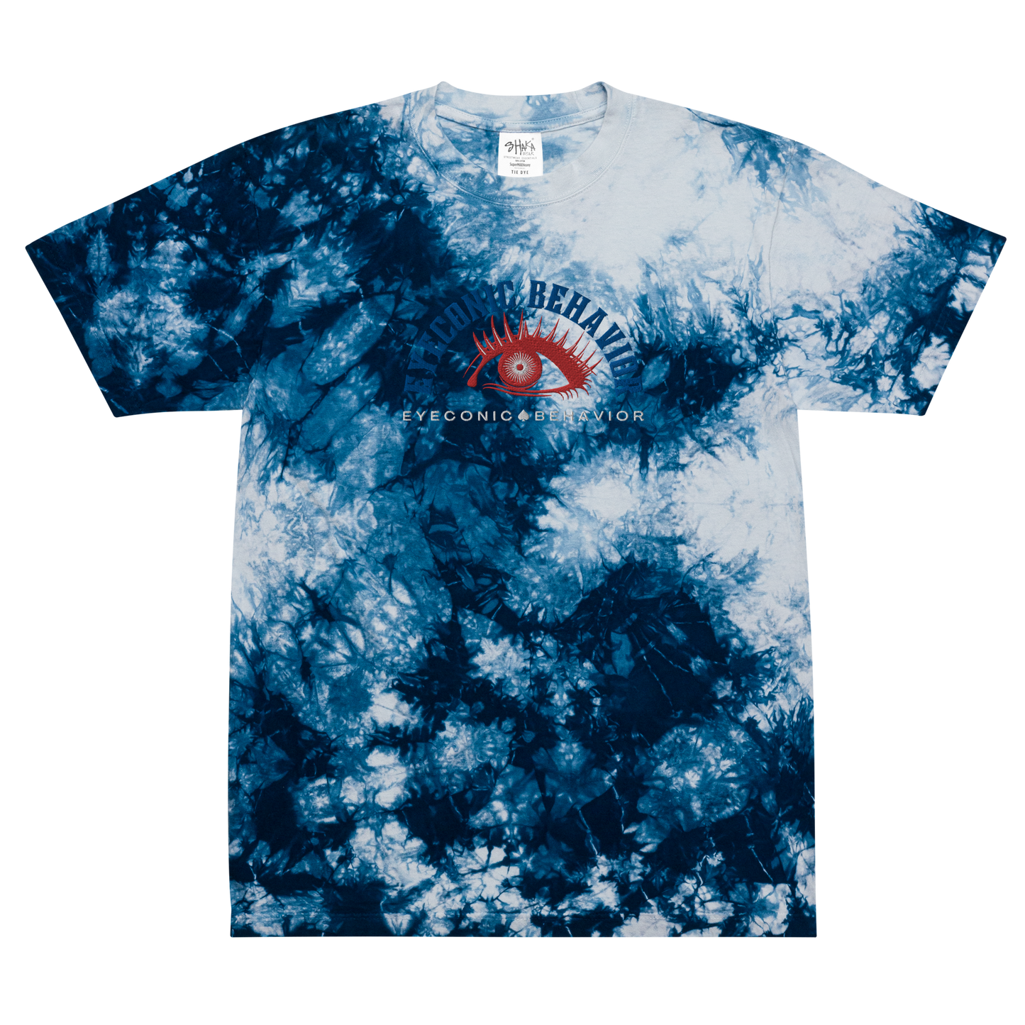 RedEye Embroidered Tie-dye T-shirt