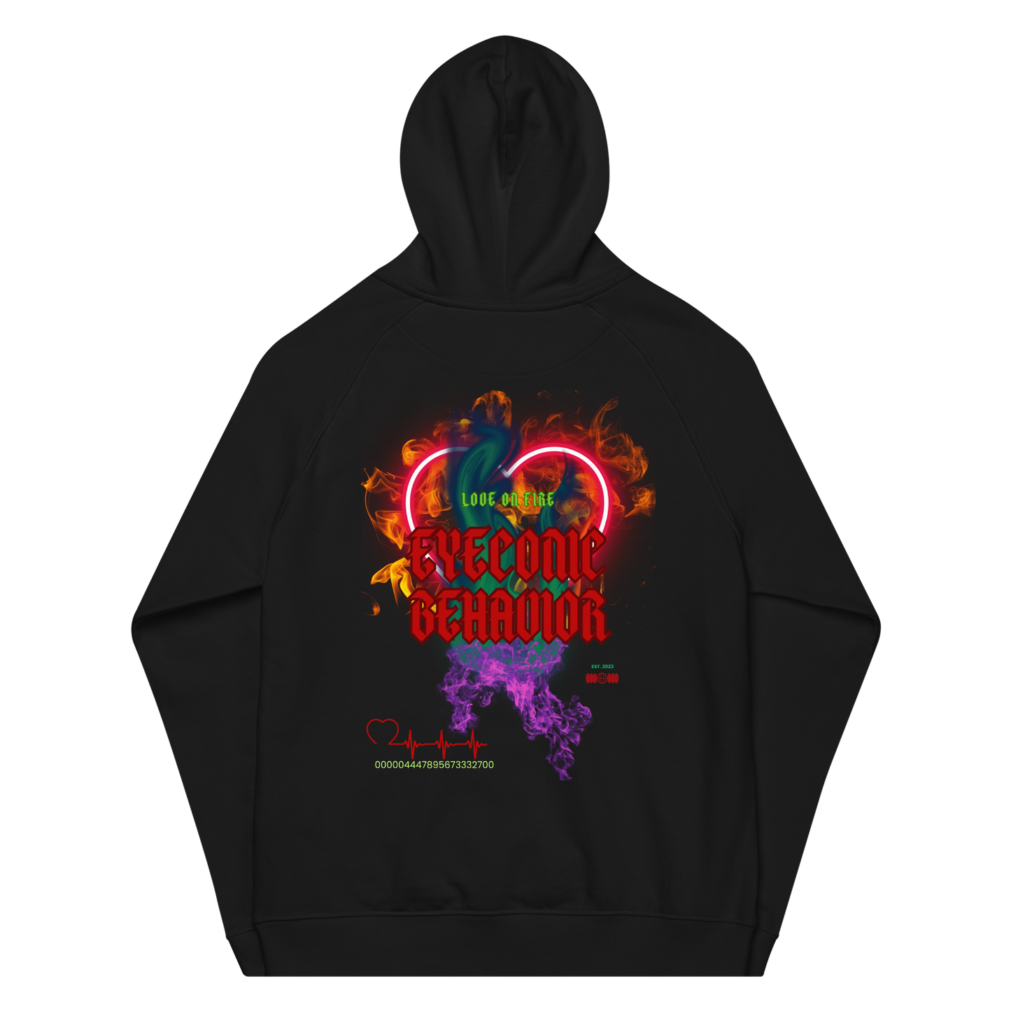 Love On Fire Hoodie