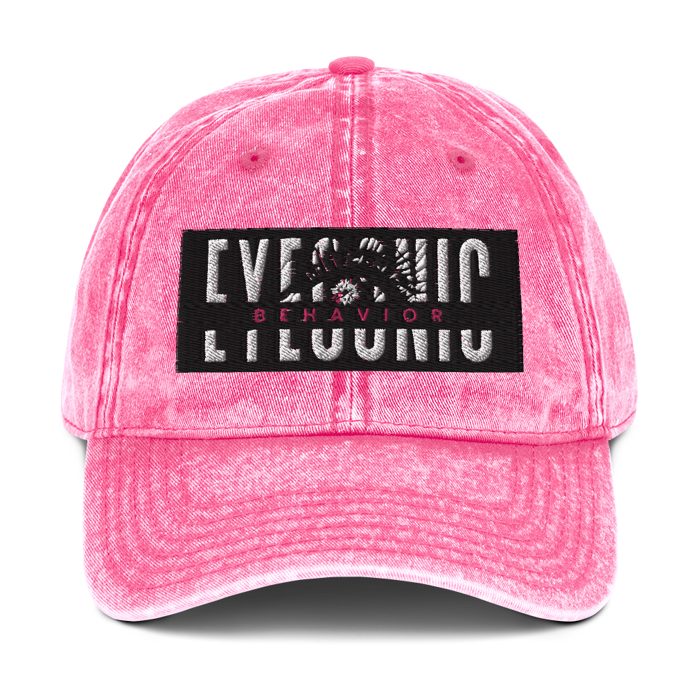 PinkEye 2 Vintage Twill Cap