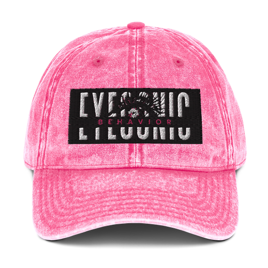PinkEye 2 Vintage Twill Cap